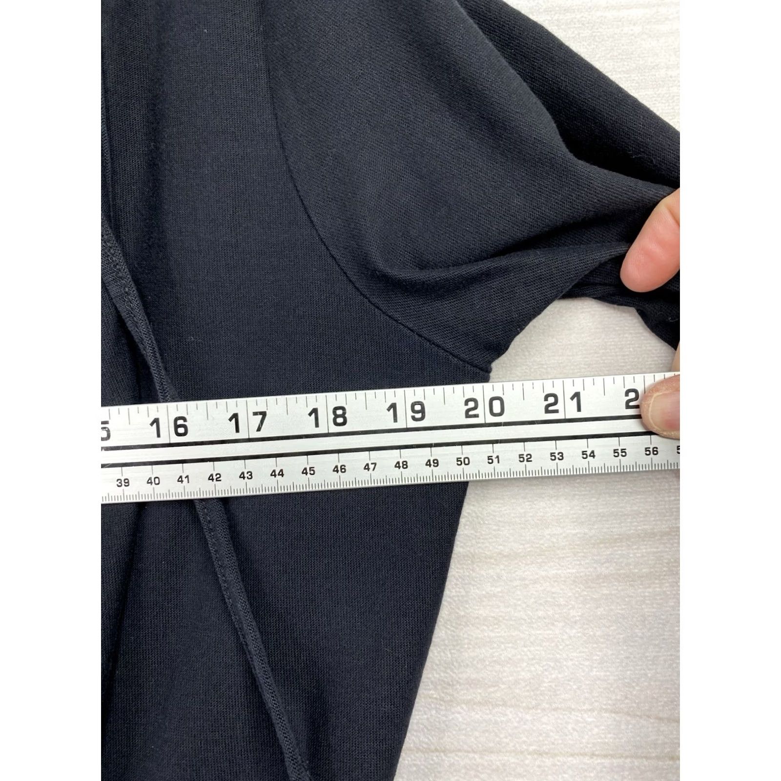 Bershka Bershka Mens M Black Hoodie Longline Open Front Hooded Cardigan Jacket Pockets Size US M / EU 48-50 / 2 - 7 Thumbnail