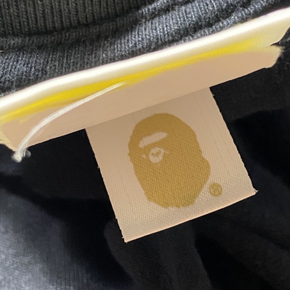Bape Bape Checker Long Sleeves Tee A Bathing Ape World Gone Mad Size US L / EU 52-54 / 3 - 9 Thumbnail