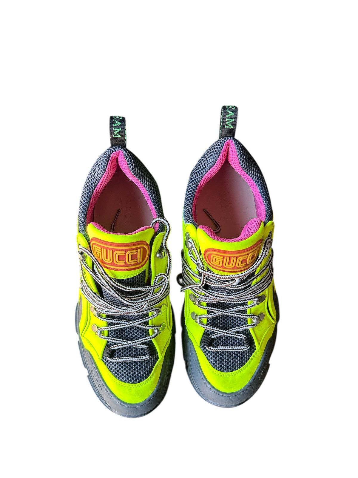 Gucci 🔥🔥FLURO🔥🔥 GUCCI FLASHTREK FLURO HIKING SNEAKER Size US 10 / EU 43 - 2 Thumbnail