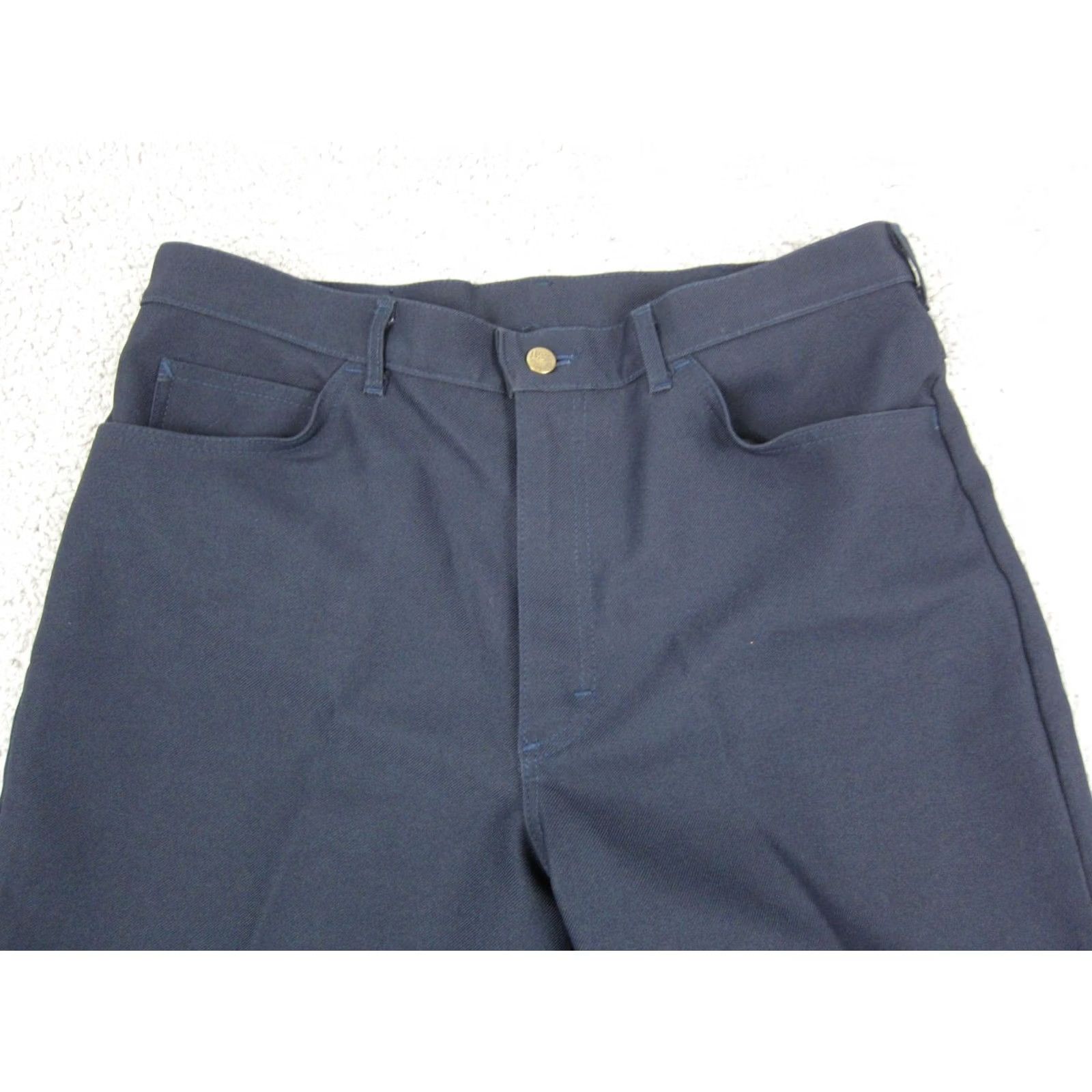 Lee VINTAGE Lee Jeans Mens 38W x 32L Blue 80s Straight Adult Pants Disco Leisure Jeans Size US 38 / EU 54 - 4 Thumbnail