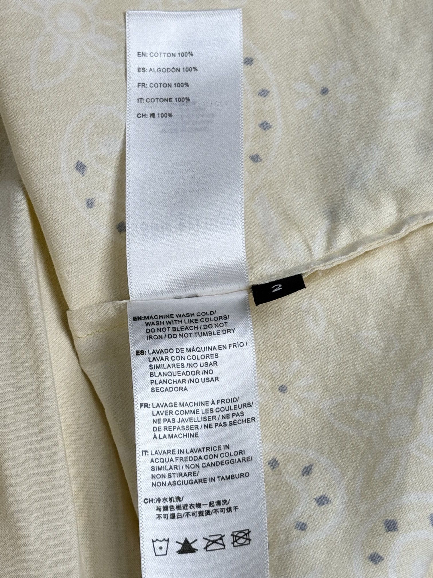 John Elliott bandana shirt Size US M / EU 48-50 / 2 - 5 Thumbnail