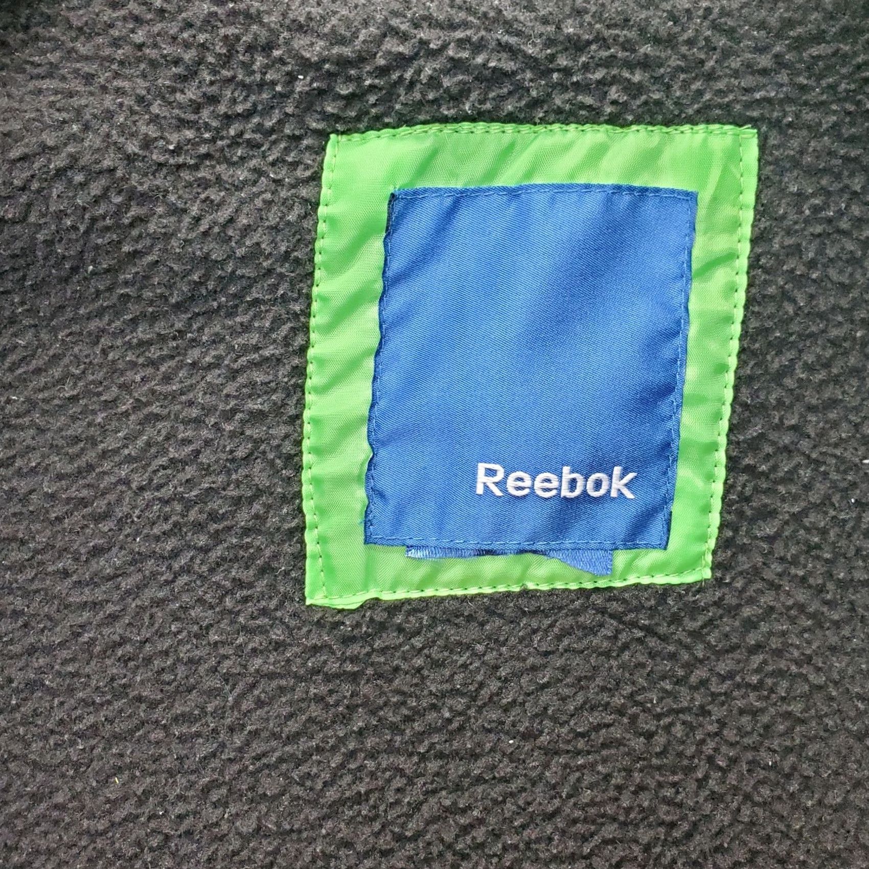 Reebok Reebok Hoodie Mens M Green Pocket Full Zip Embroidered Logo Fleece Long Sleeve Size US M / EU 48-50 / 2 - 6 Thumbnail