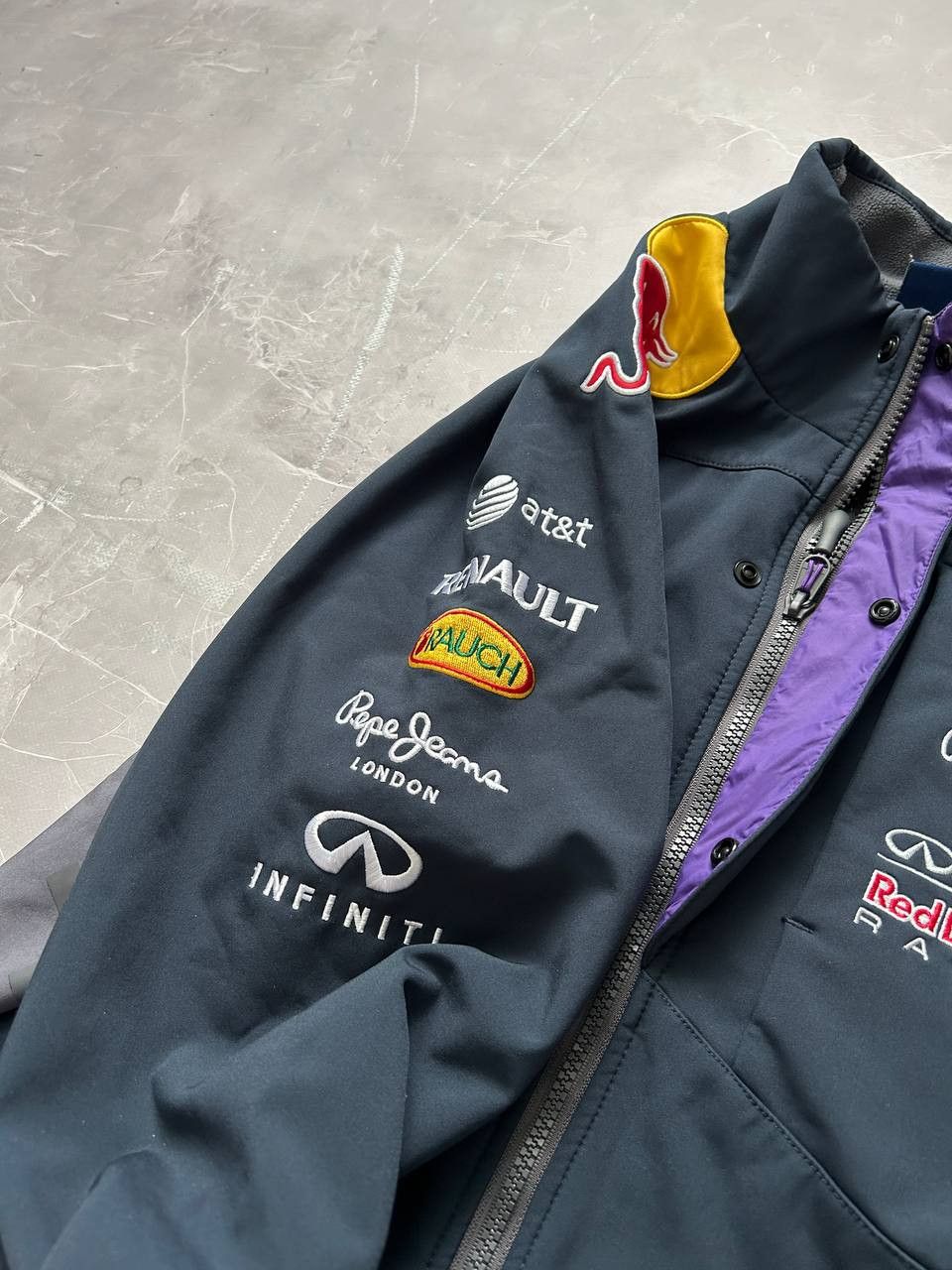 Pepe Jeans Red Bull Infiniti Racing F1 Jacket Y2K