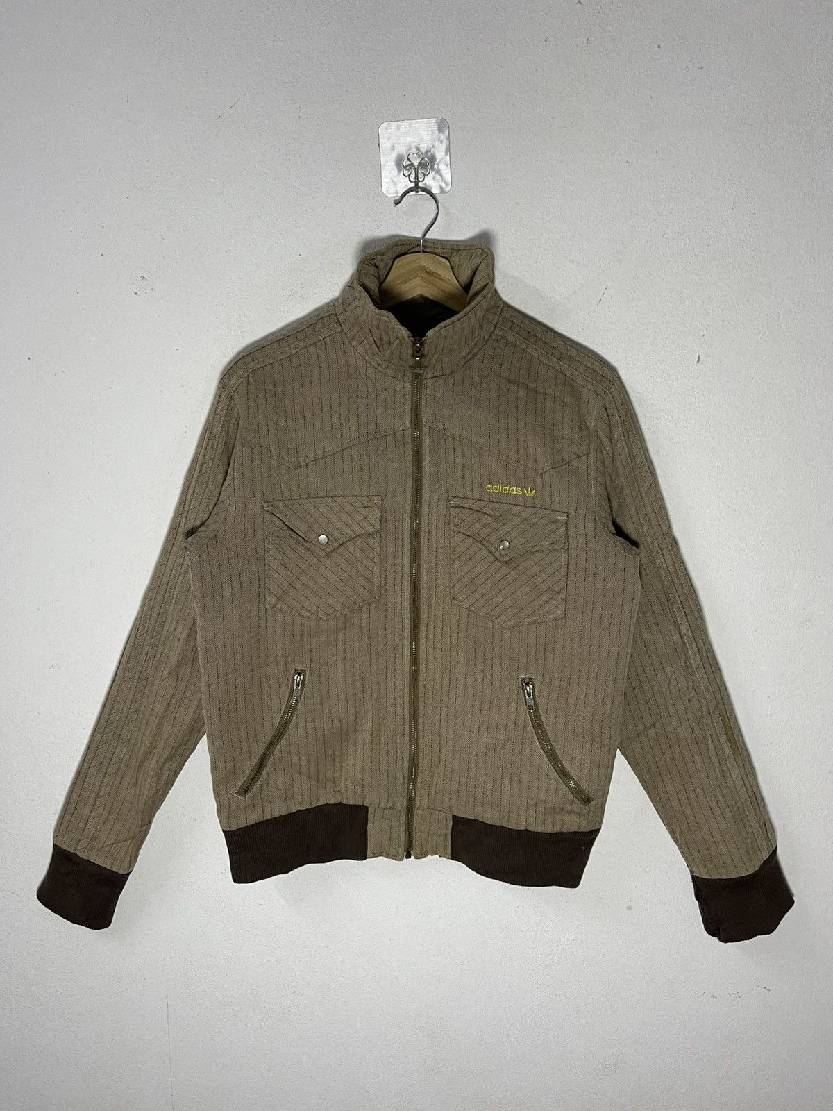 Adidas Vintage ADIDAS Striped Western Style Jacket Size US M / EU 48-50 / 2 - 1 Thumbnail