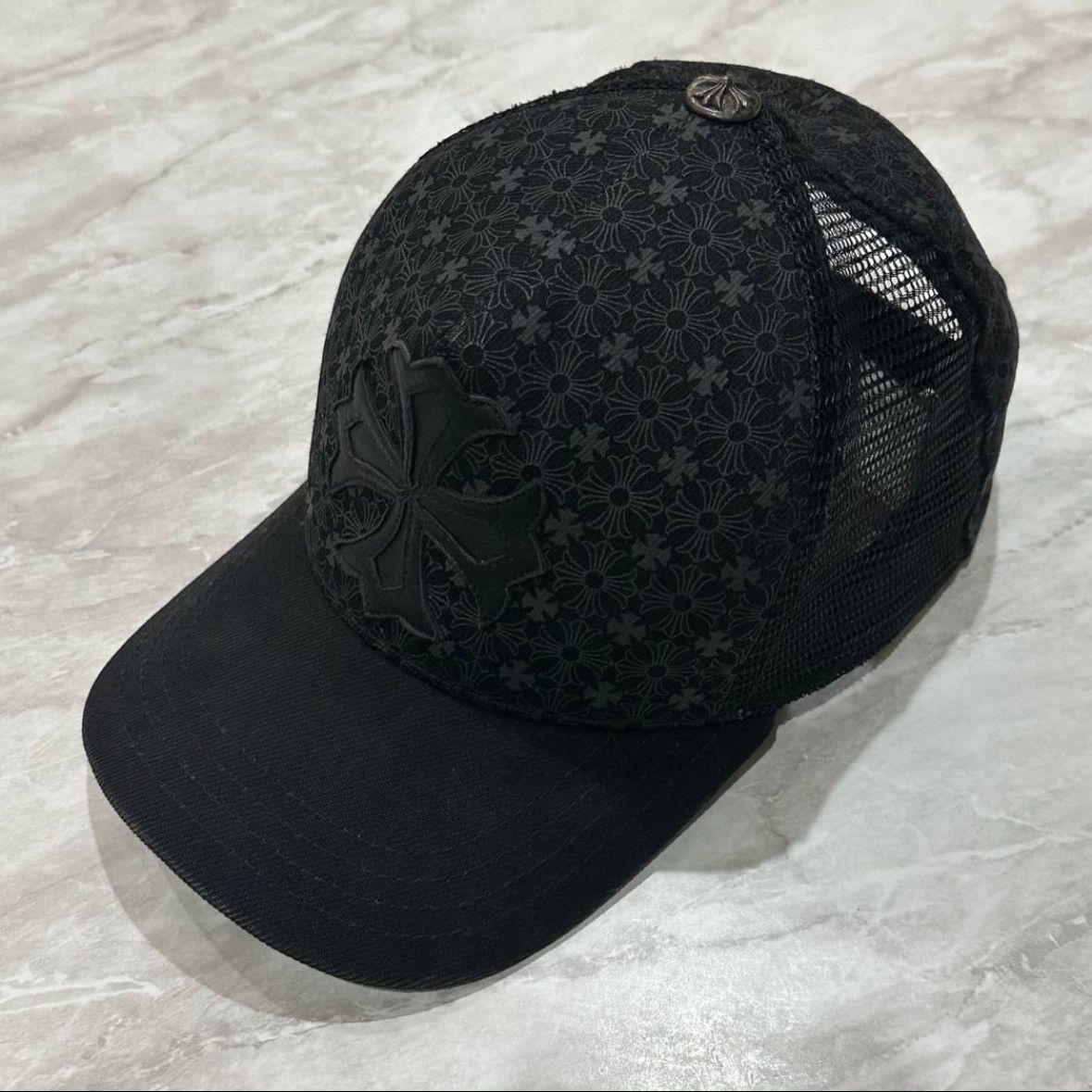 Chrome Hearts Shadow Cross Mesh Hat