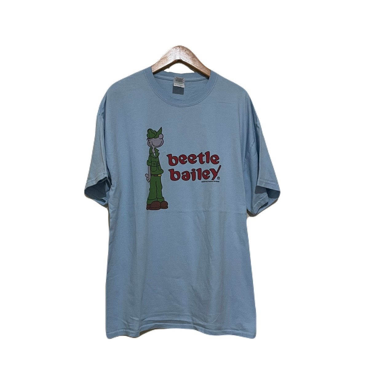 VINTAGE SATURDAY MORNING CARTOON BEETLE BAILEY MOVIE TEE