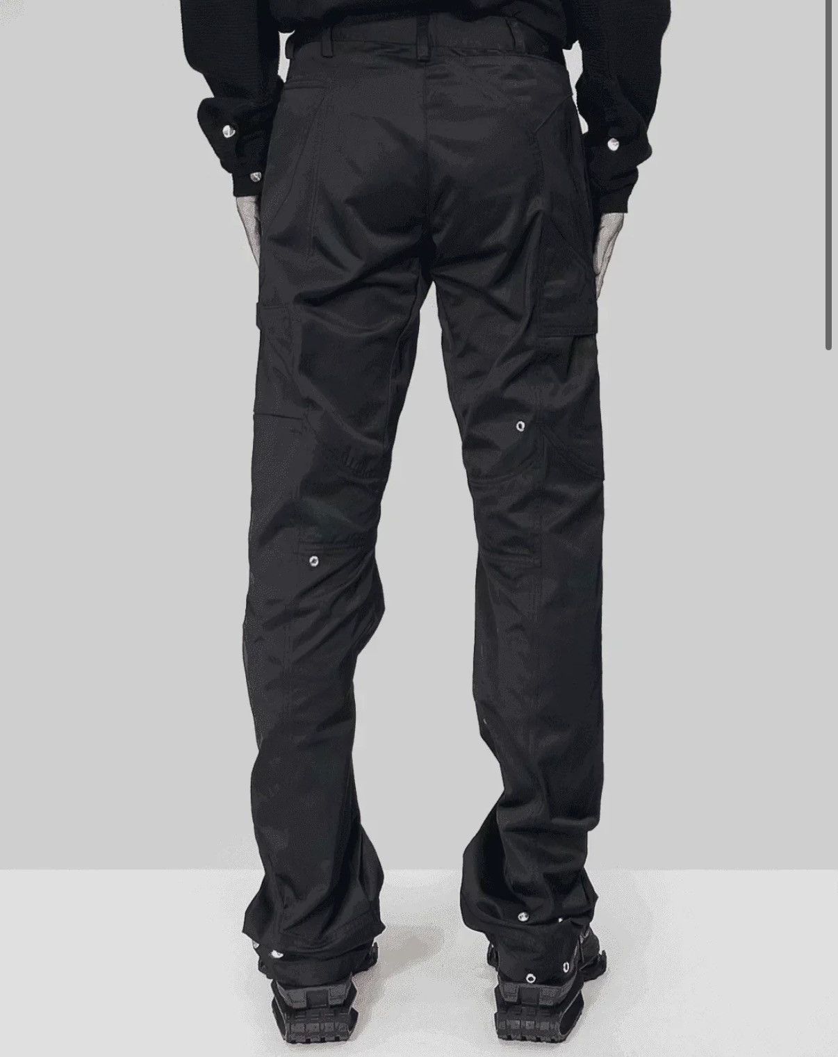 Heliot Emil MINIMAL TWILL CARGO PANTS Size US 30 / EU 46 - 3 Thumbnail