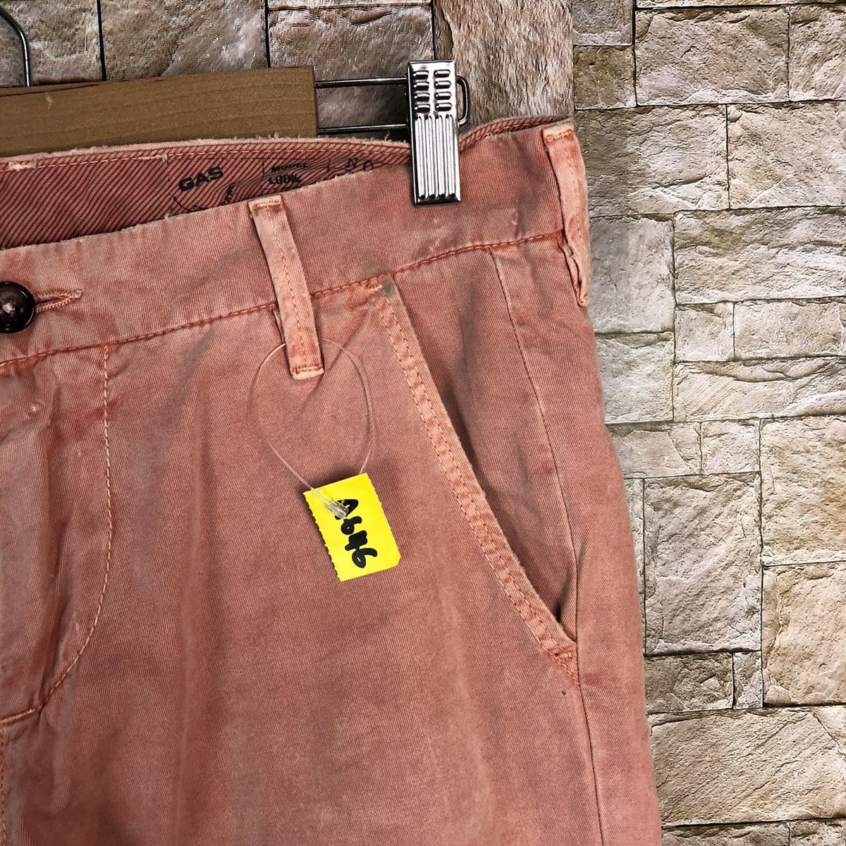 Japanese Brand × Vintage Man Gas Pink vintage Casual cargo Pants #A646 Size US 29 - 9 Thumbnail
