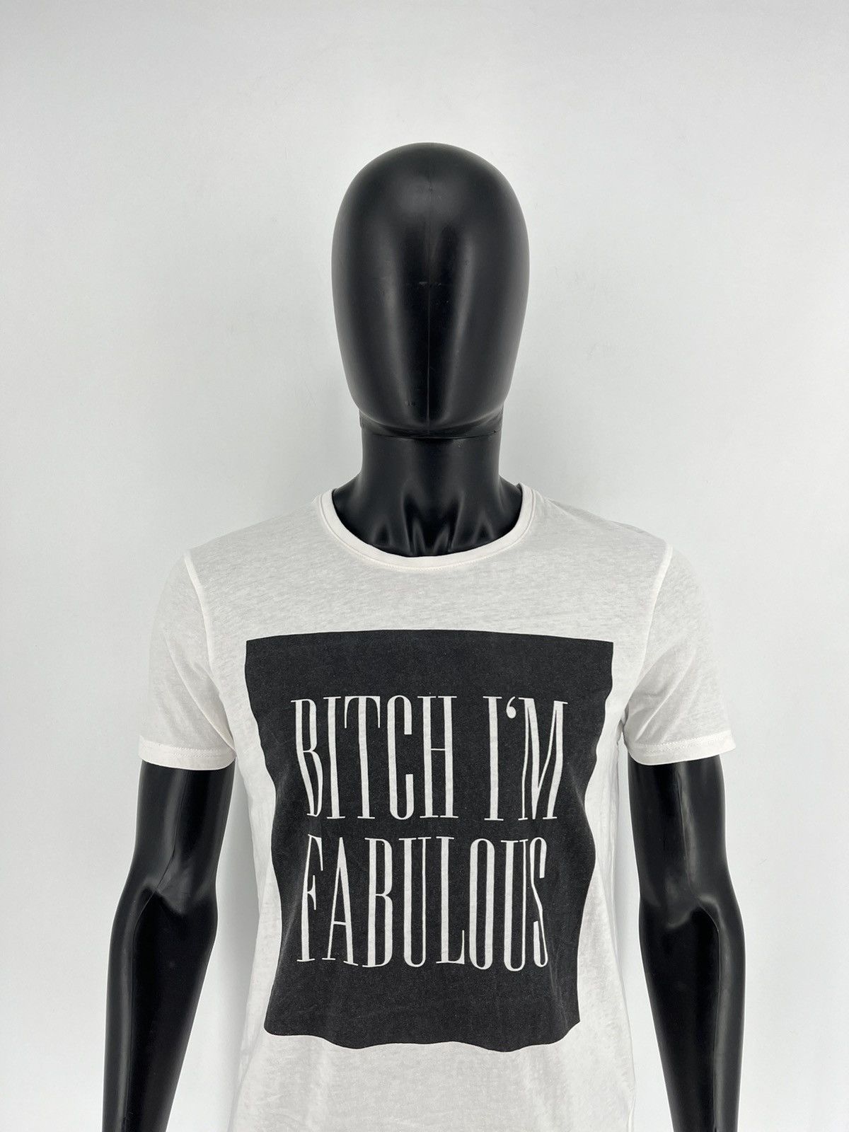 Vintage Vintage Inscription Adult “ Bitch im Fabulous ” Humor Tee Size US M / EU 48-50 / 2 - 1 Thumbnail