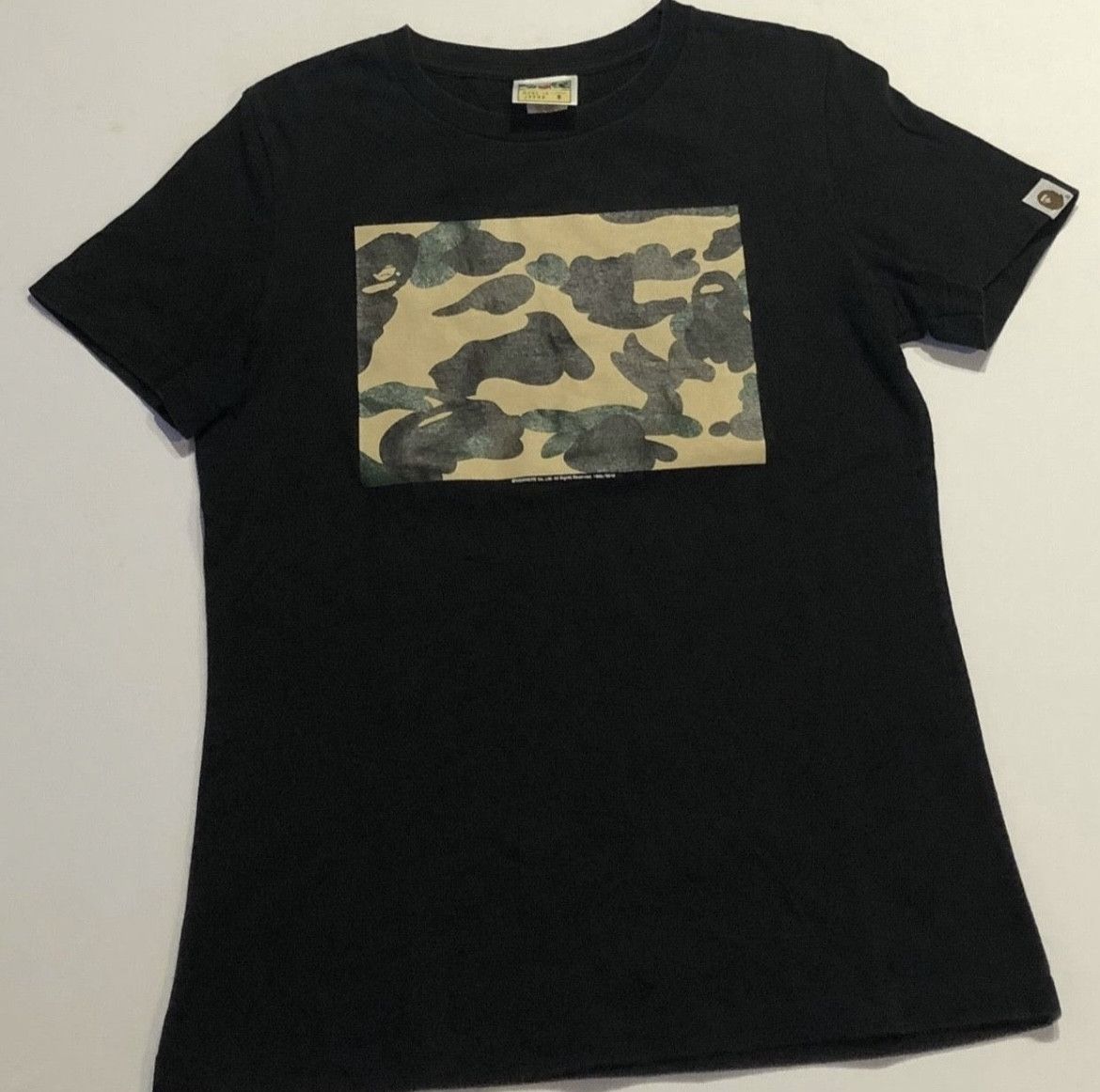 Bape Bape camo tee shirt Size S / US 4 / IT 40 - 1 Thumbnail