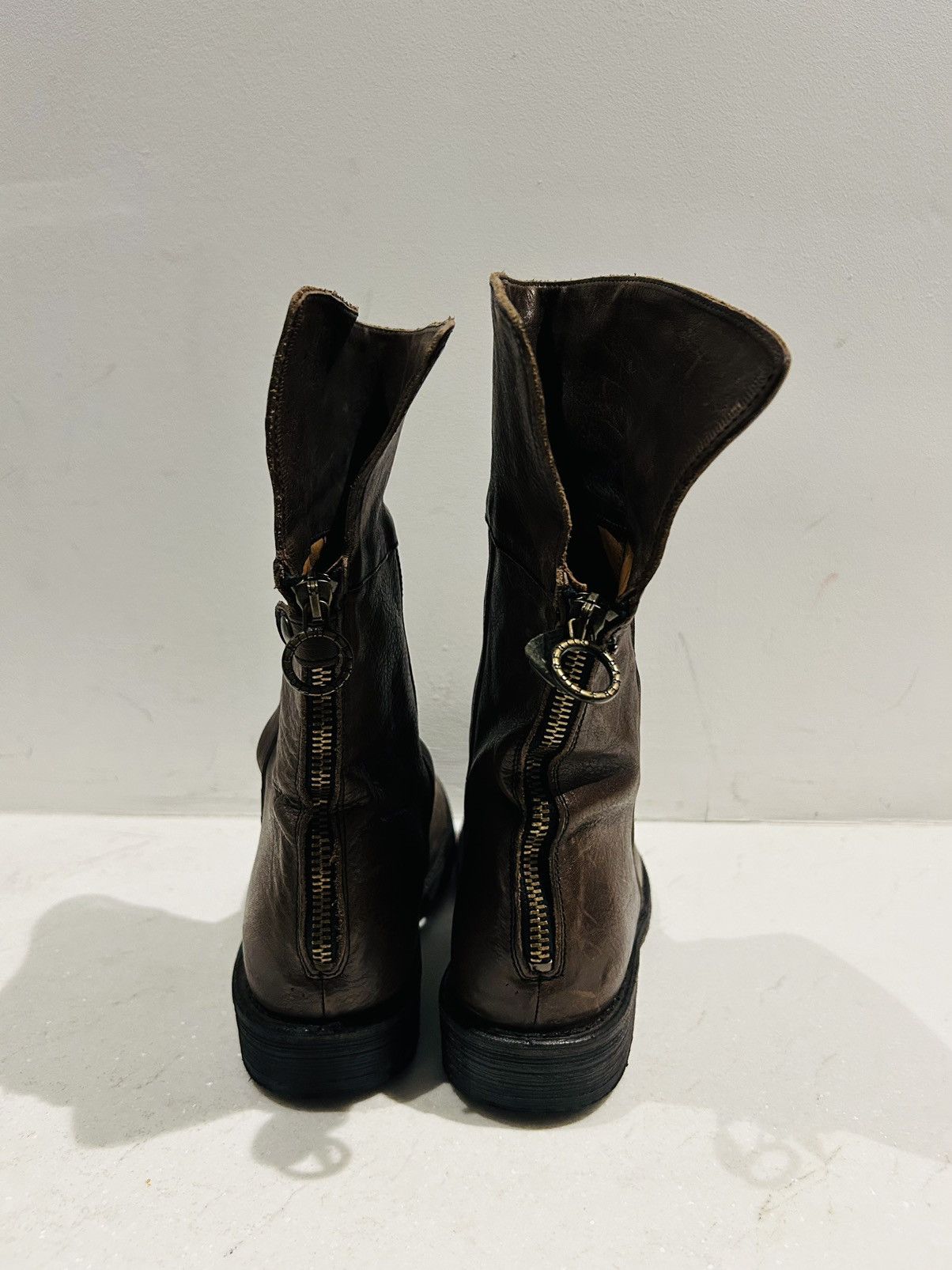 New fiorentini+baker brown leather boots