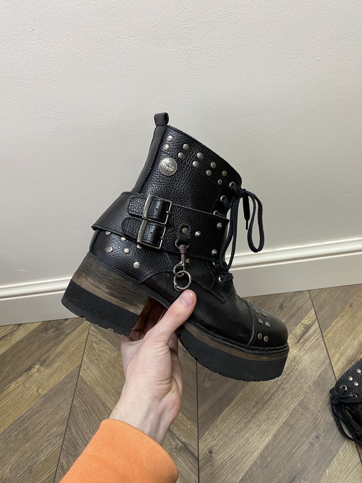 Rock & Republic × Vintage Vintage Rock Rebel Archival Punk Boots Size US 7 / EU 40 - 5 Thumbnail