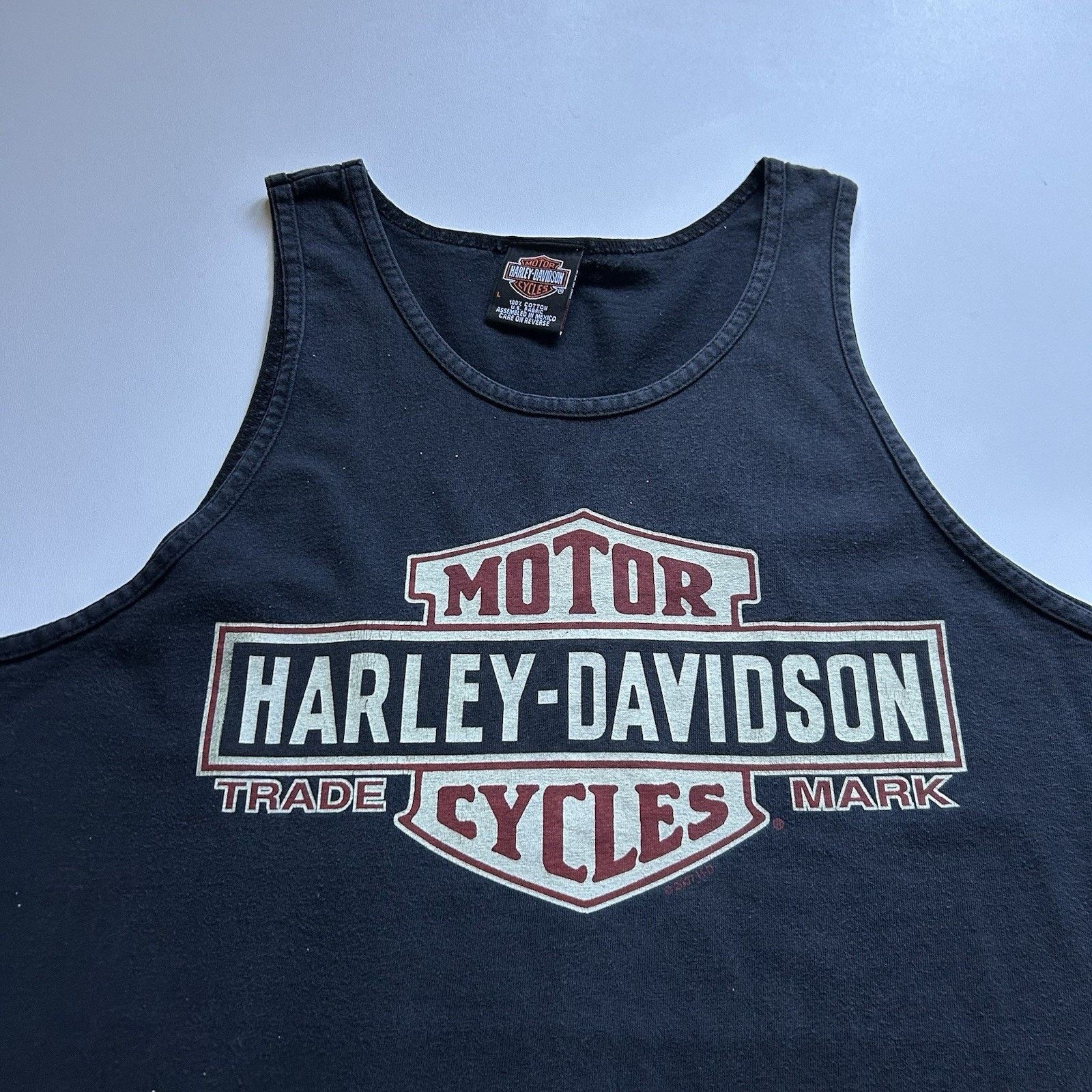Harley Davidson Vintage Harley Davidson Shirt Tank Top Large Y2K Motorcycle Size US L / EU 52-54 / 3 - 2 Thumbnail