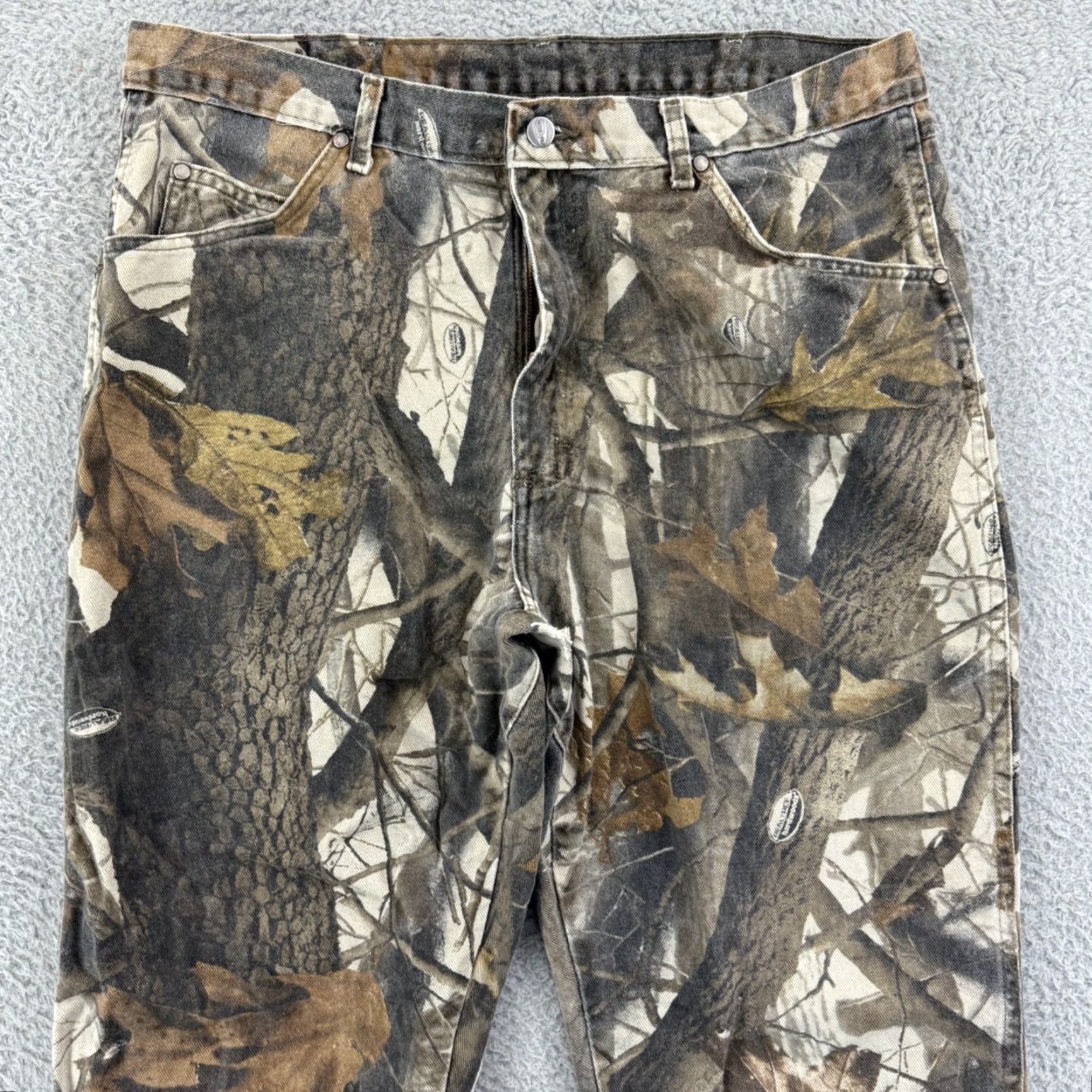 Wrangler VINTAGE Wrangler ProGear Pants Mens 38x32 Camo Real Tree Hardwoods 90s Outdoor Wrangler ProGear Pants Mens 38x32 Camo Real Tree Hardwoods 90s Outdoor Size US 38 / EU 54 - 3 Thumbnail