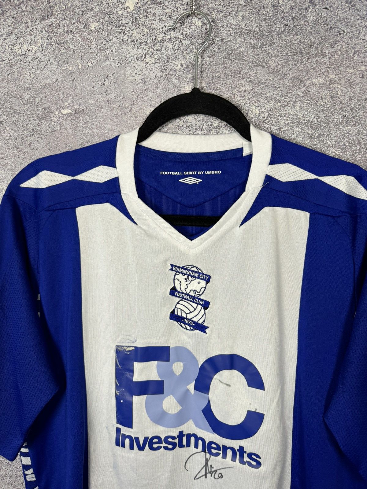 Umbro × Vintage Vintage Birmingham City 2007/08 Umbro Soccer Jersey Size US L / EU 52-54 / 3 - 3 Thumbnail
