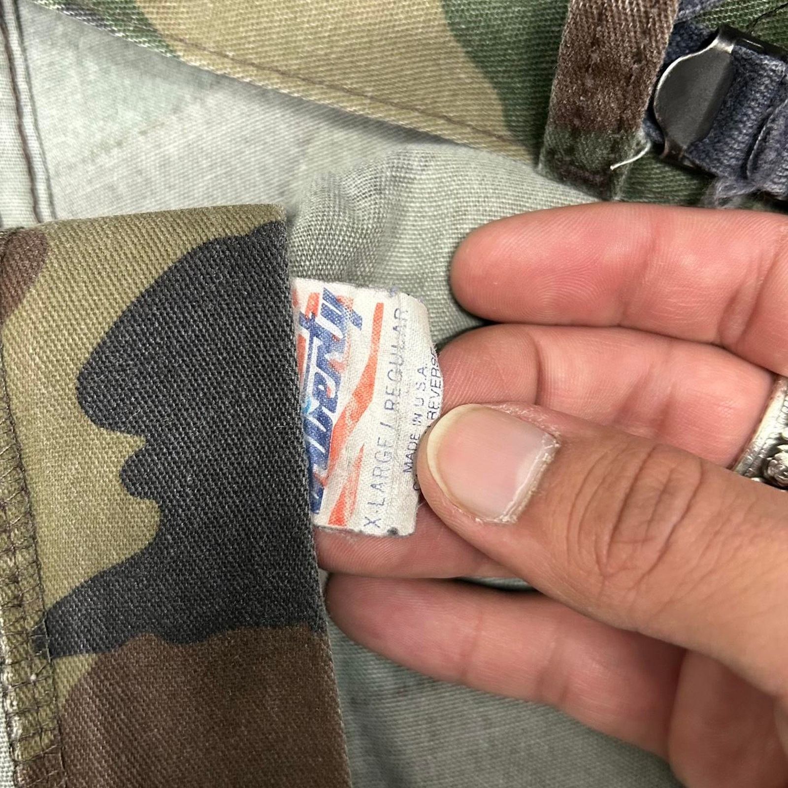 Other VTG Liberty camo cargo pants with adjustable waist Size US 40 / EU 56 - 3 Thumbnail