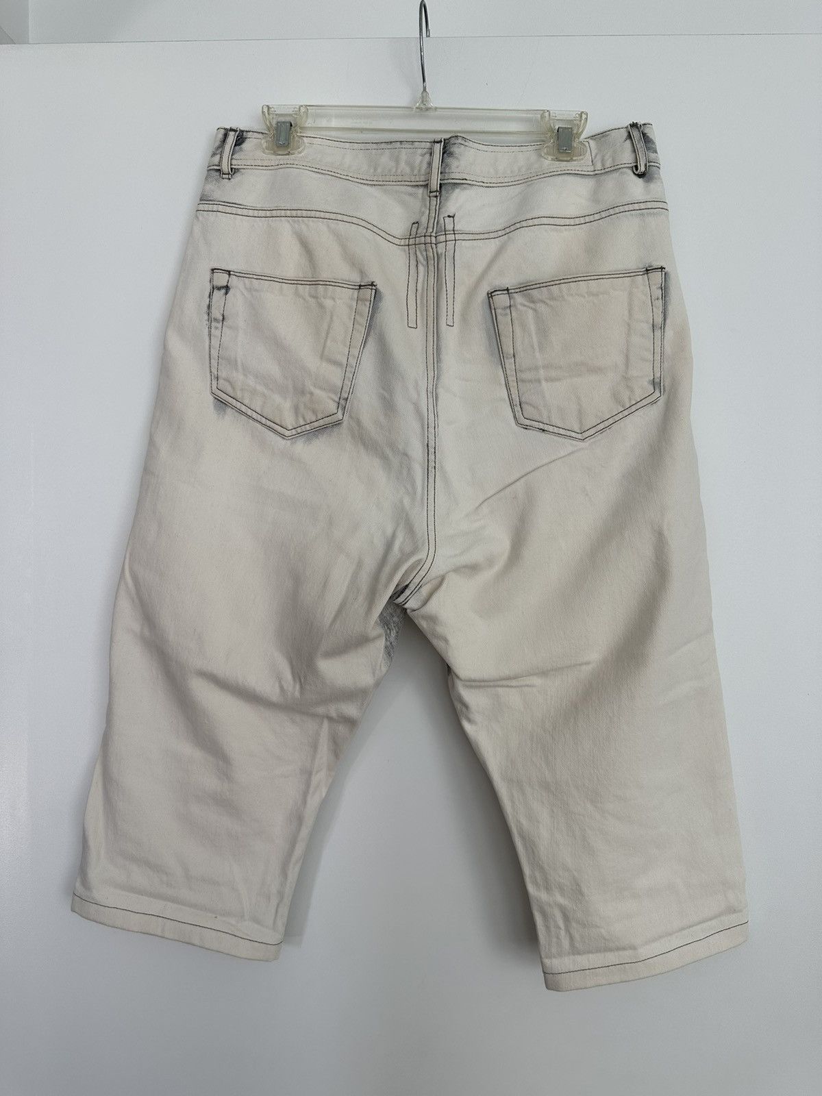 Rick Owens Drkshdw Rick Owens DRKSHDW straight leg cropped jeans Size US 34 / EU 50 - 5 Thumbnail