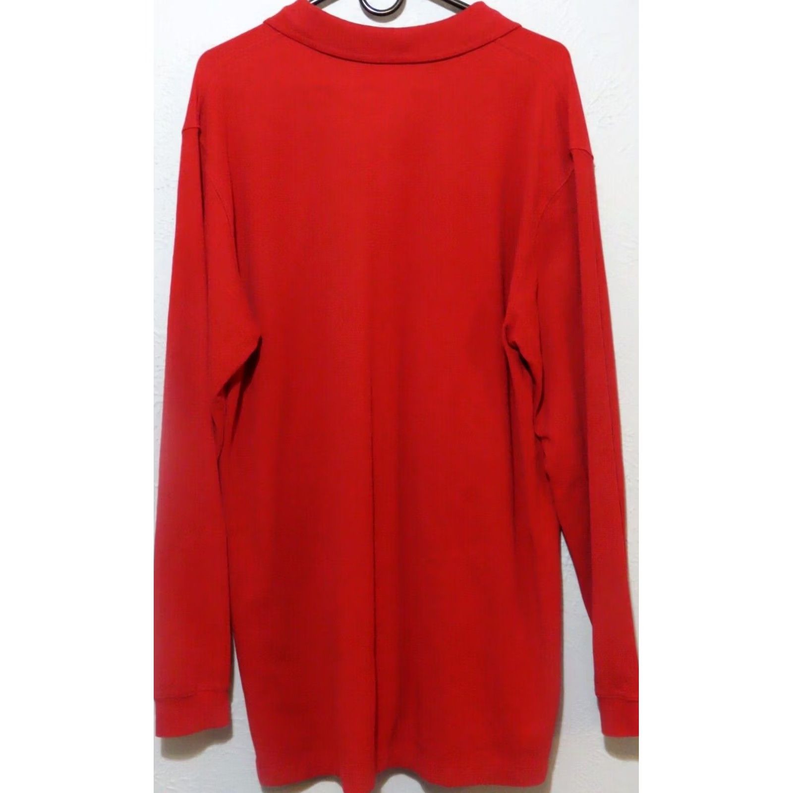 Vintage LL Bean Mens LT Red Long Sleeve Sweatshirt Polo Sweater Sweatshirt Pullover Cotton Outdoor Classic Big & Tall Mens Size US L / EU 52-54 / 3 - 6 Thumbnail
