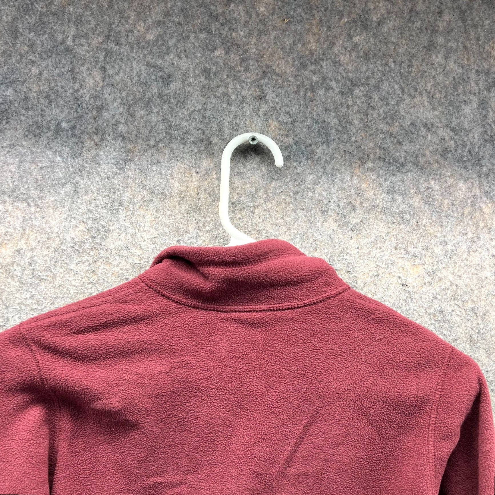 Helly Hansen VINTAGE Helly Hansen Sweater Women Small Burgundy Red Full Zip Fleece Jacket Full Zip Size S / US 4 / IT 40 - 3 Thumbnail