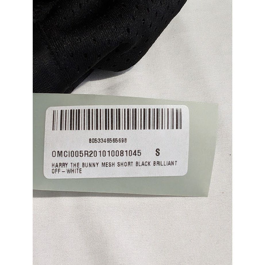 Off-White o1rshd1 Harry The Bunny Mesh Short in Black Brilliant Size US 30 / EU 46 - 15 Thumbnail