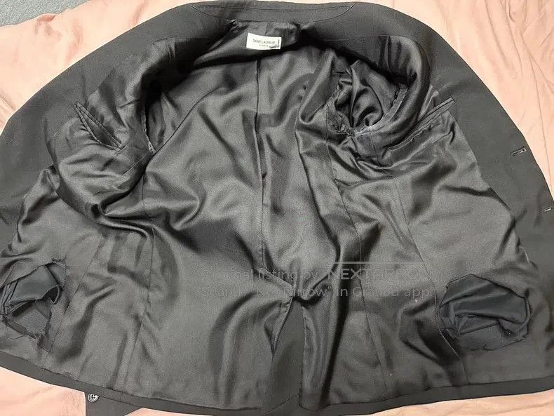 Yves Saint Laurent Saint Laurent Wool Men's Suit Jacket. Size US S / EU 44-46 / 1 - 4 Thumbnail