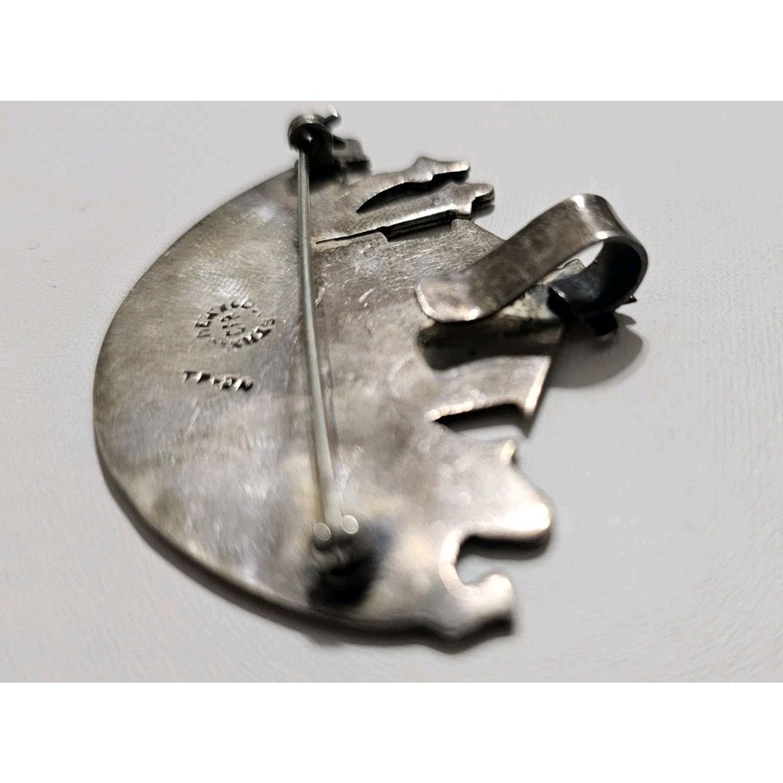 Other Vintage Noah's Arc Brooch, Sterling Silver 925 Brooch Size ONE SIZE - 5 Thumbnail