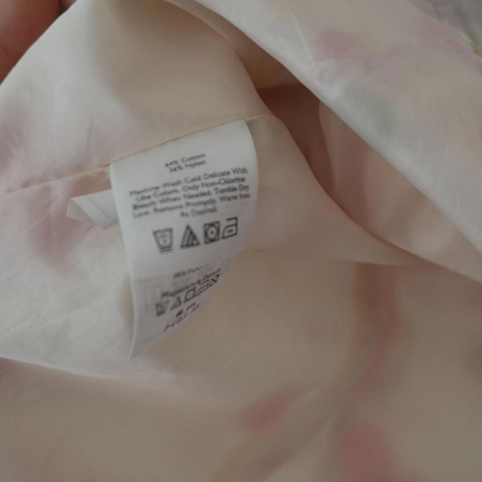 Eddie Bauer Eddie Bauer Coat Women's S White Trench Floral Size S / US 4 / IT 40 - 4 Thumbnail