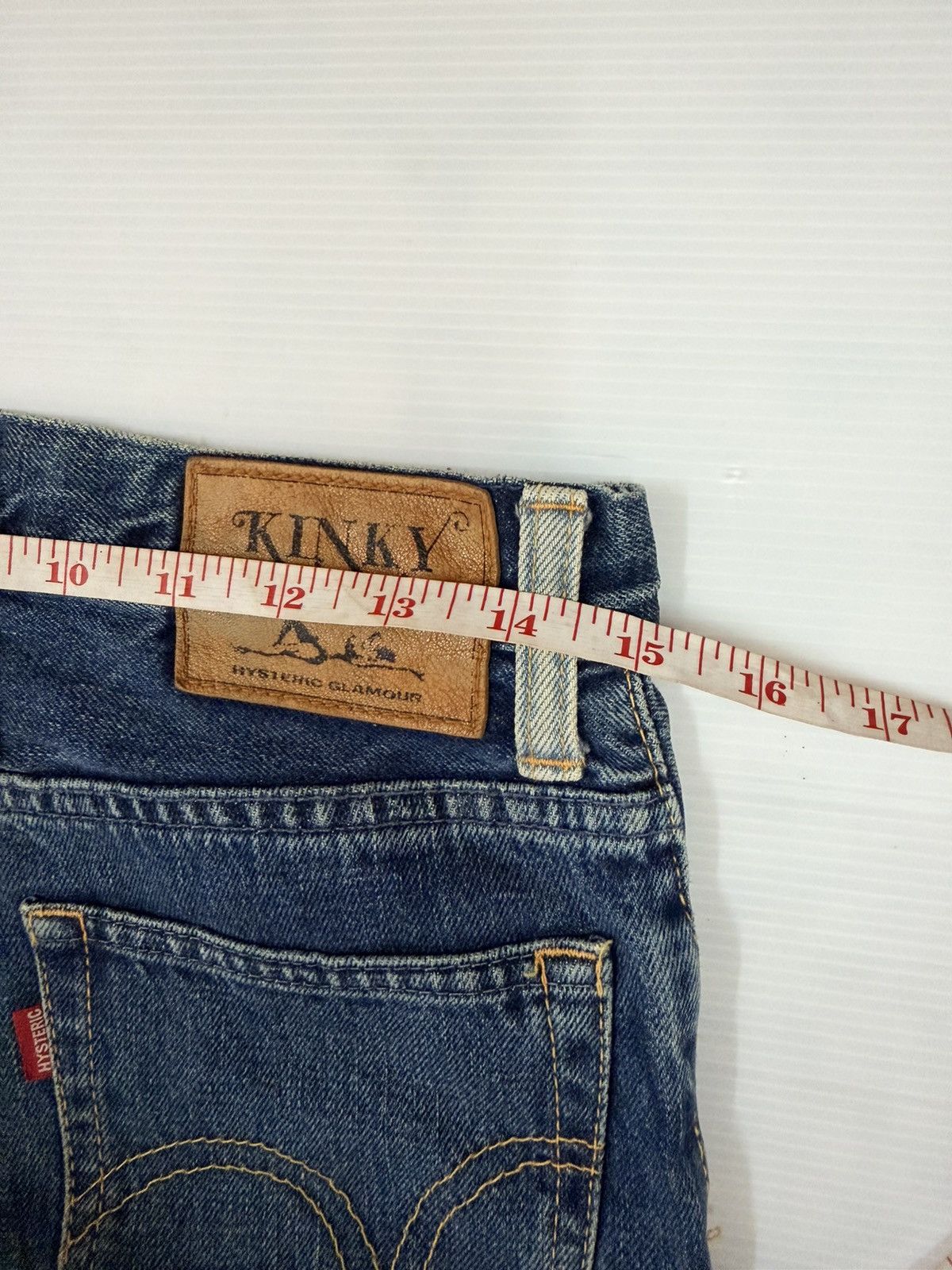 Hysteric Glamour Hysteric Glamour Rare Design Limited Denim Jeans Size 30" / US 8 / IT 44 - 12 Thumbnail