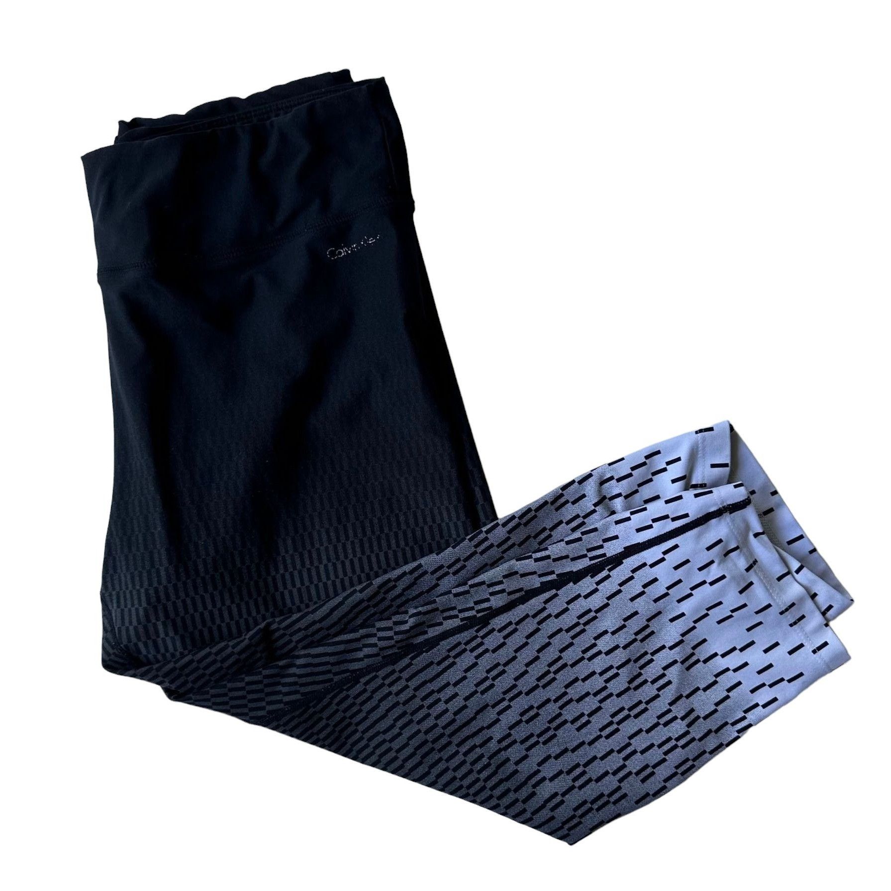 Calvin Klein Calvin Klein Performance Leggings XL Wick Ombre Black Yoga P Size 30" / US 8 / IT 44 - 4 Thumbnail