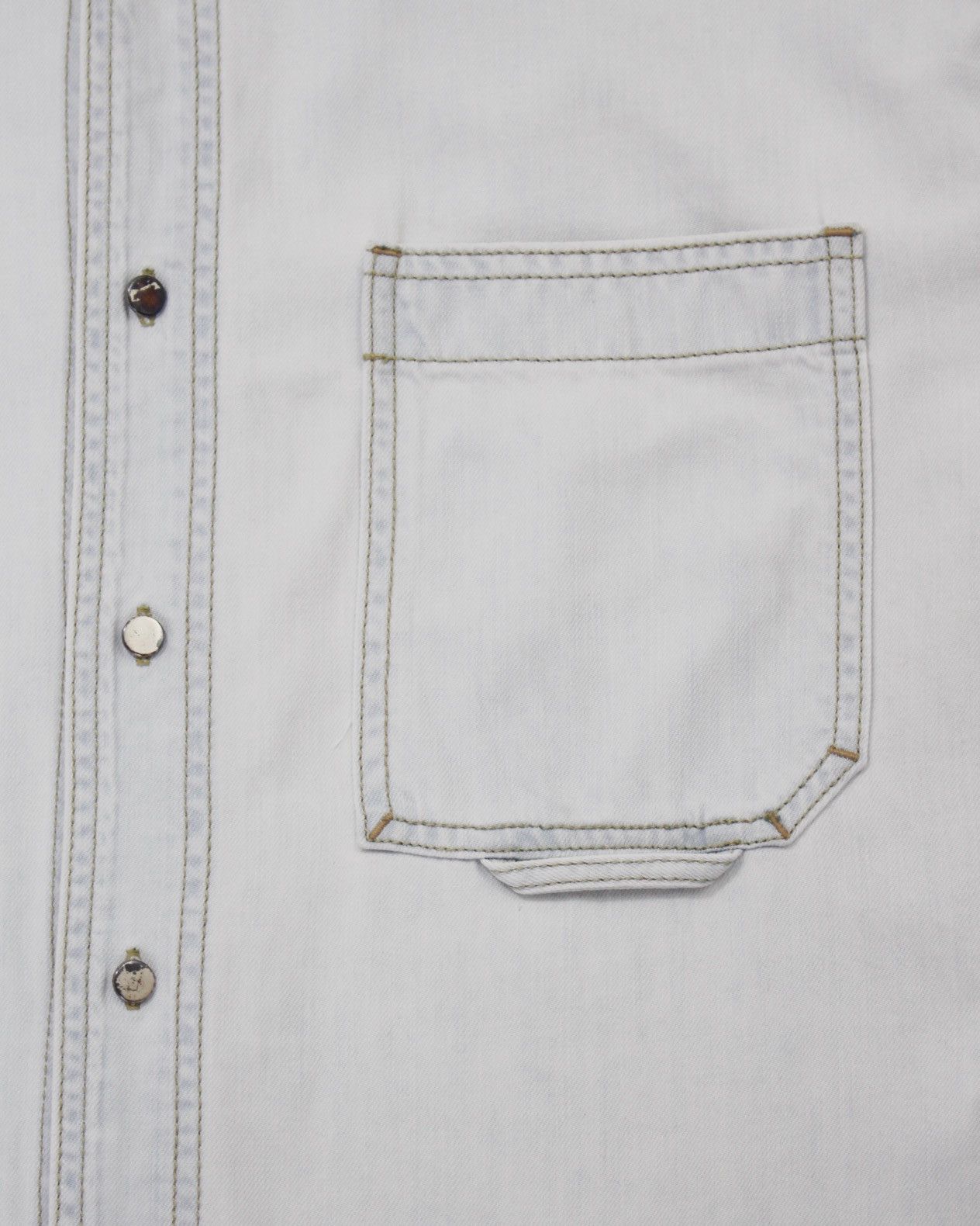 Solid Homme SS2019 SOLID HOMME OVERSIZED LIGHT WASHED DENIM SHIRT Size US XL / EU 56 / 4 - 6 Thumbnail