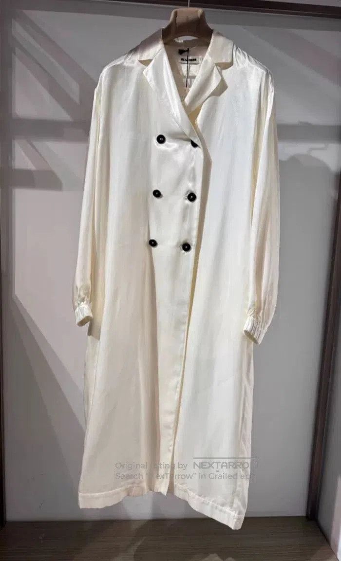 Jil Sander Jil Sander Logo Trench Coat. Size XS / US 0-2 / IT 36-38 - 4 Thumbnail