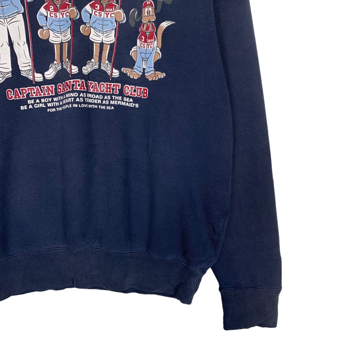 Japanese Brand CAPTAIN SANTA Big Logo Graphic Sweatshirt #0662-C31 Size US M / EU 48-50 / 2 - 4 Thumbnail