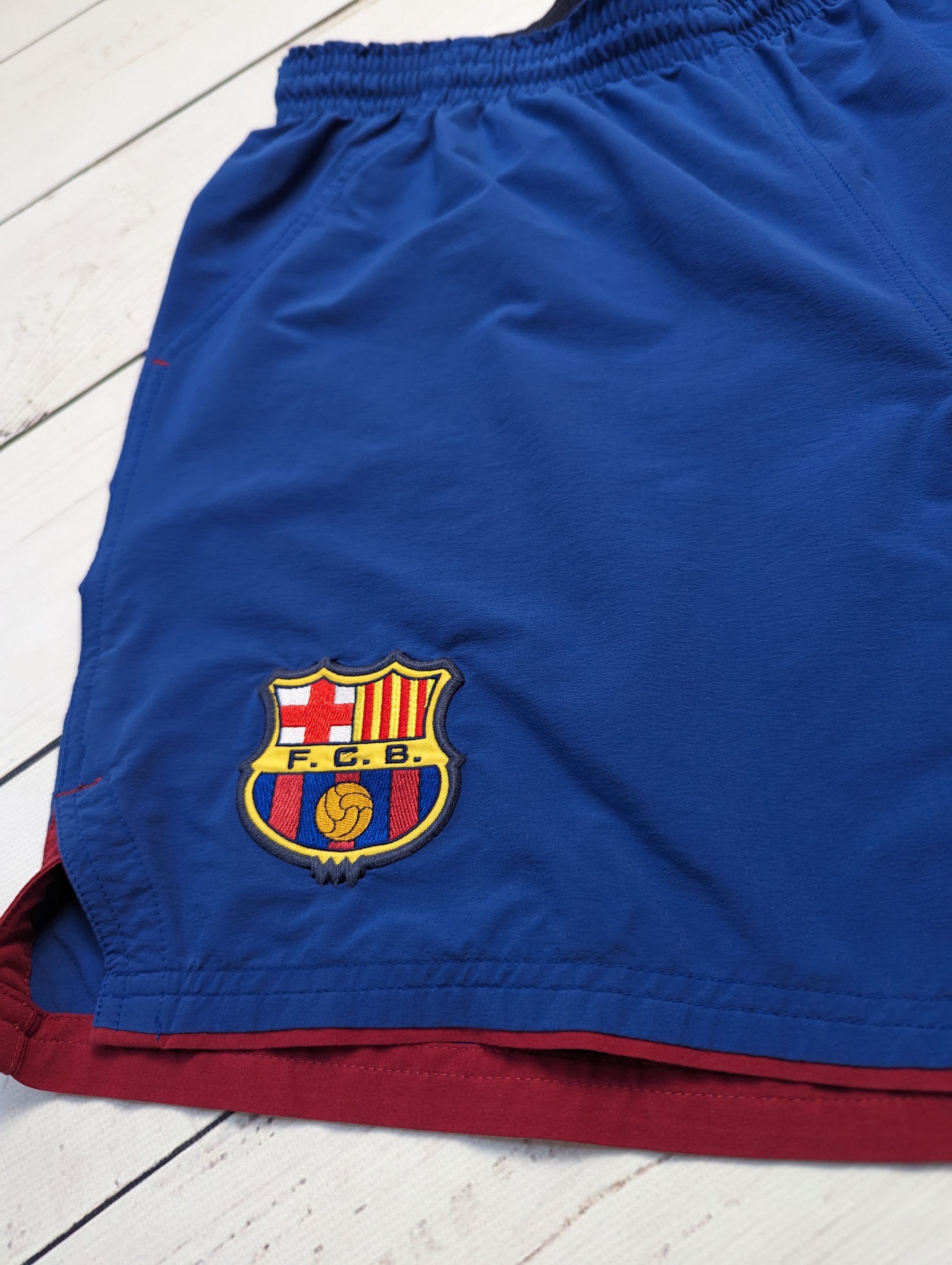 Nike Nike Team Football Club Barcelona shorts alpha FCB 2000 Size US 34 / EU 50 - 5 Thumbnail