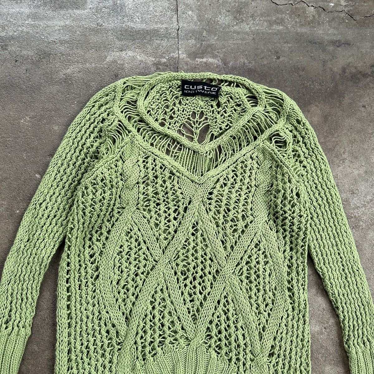 Beauty Beast × Custo Barcelona Vintage Custo Barcelona Knitwear Sweater Size M / US 6-8 / IT 42-44 - 3 Thumbnail