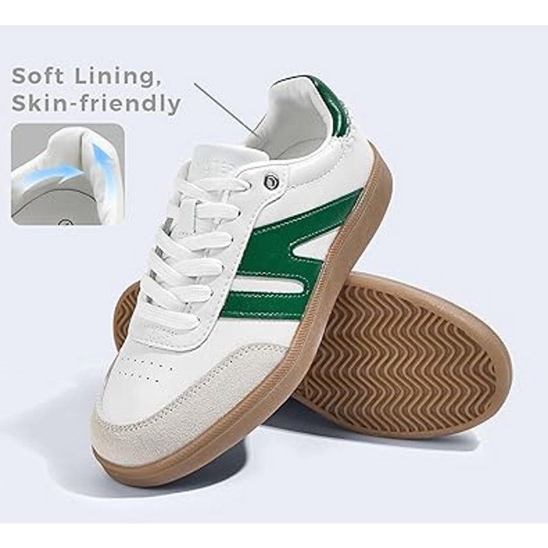 Other Lucky Step Women's Size 8.5 Retro Lace-Up Sneaker Shoes Size US 8.5 / EU 41-42 - 3 Thumbnail