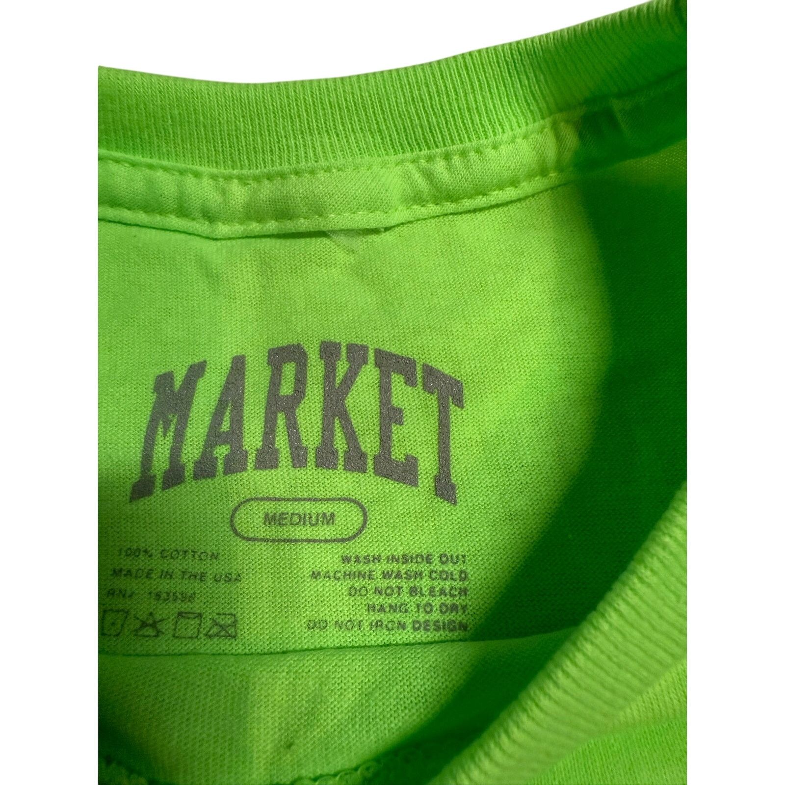 Market Market Studios Dunkin Skelly Tee - Men's Medium, Green, NWOT Size US M / EU 48-50 / 2 - 3 Thumbnail