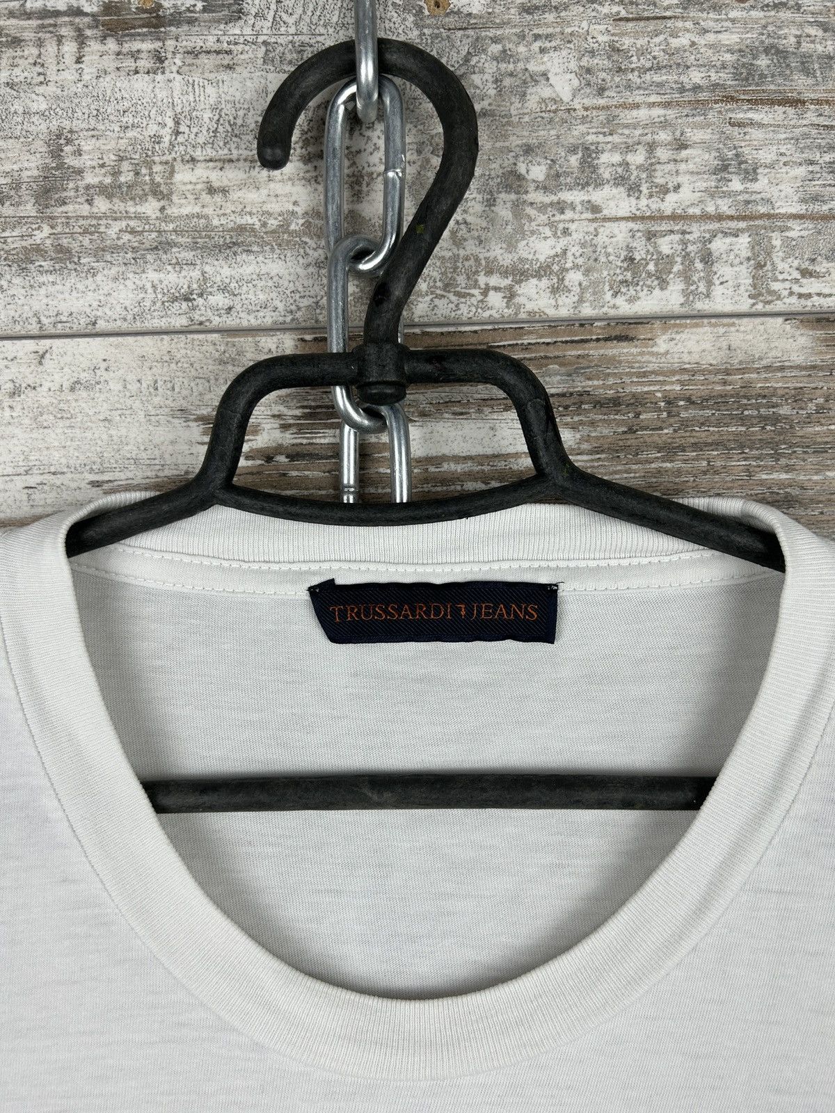 Trussardi Mens Vintage Trussardi Jeans Longsleeve T-shirt luxury Size US L / EU 52-54 / 3 - 8 Thumbnail