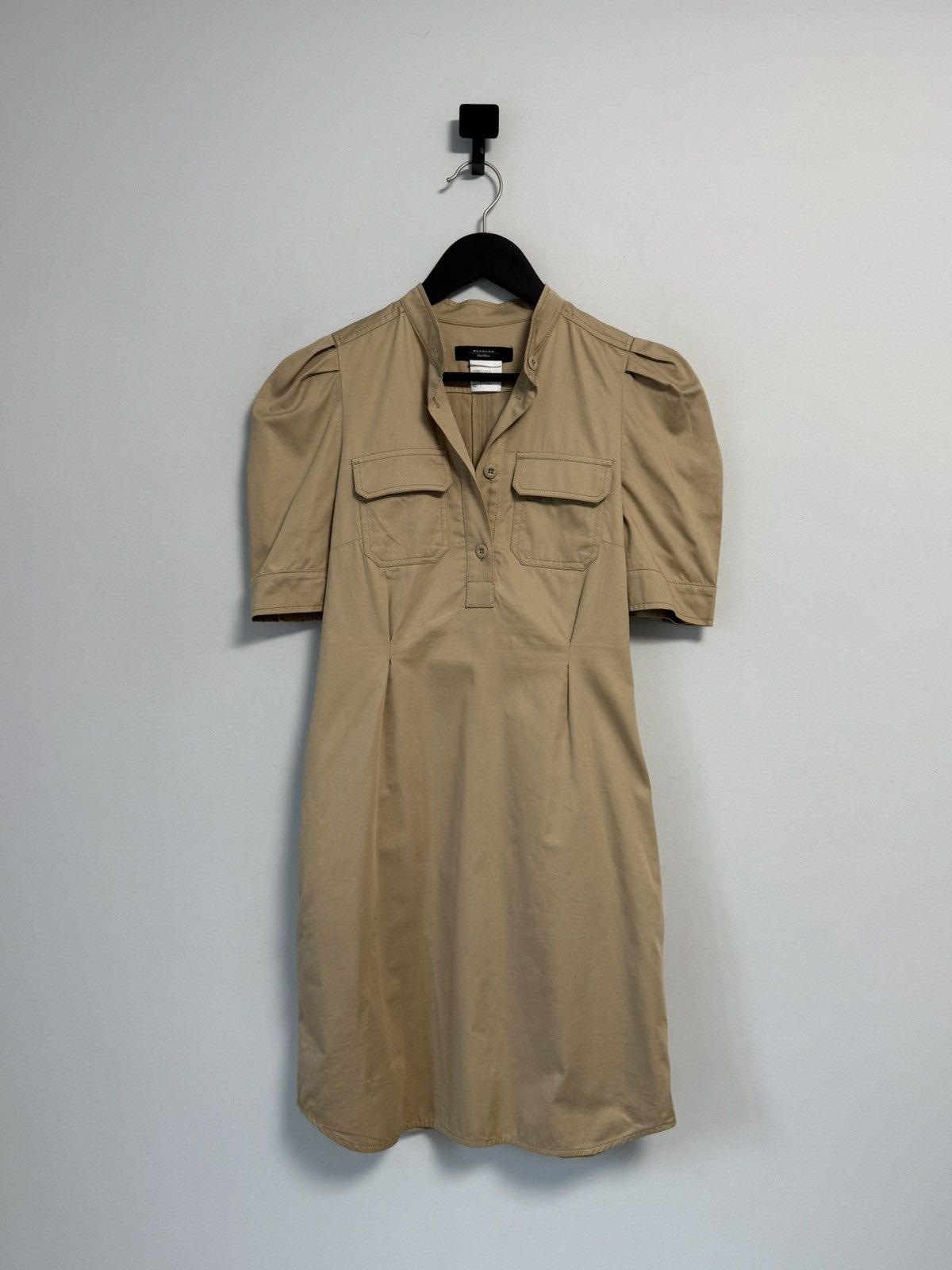 RRP€499🌟Weekend MAX MARA Cotton shirt Dress