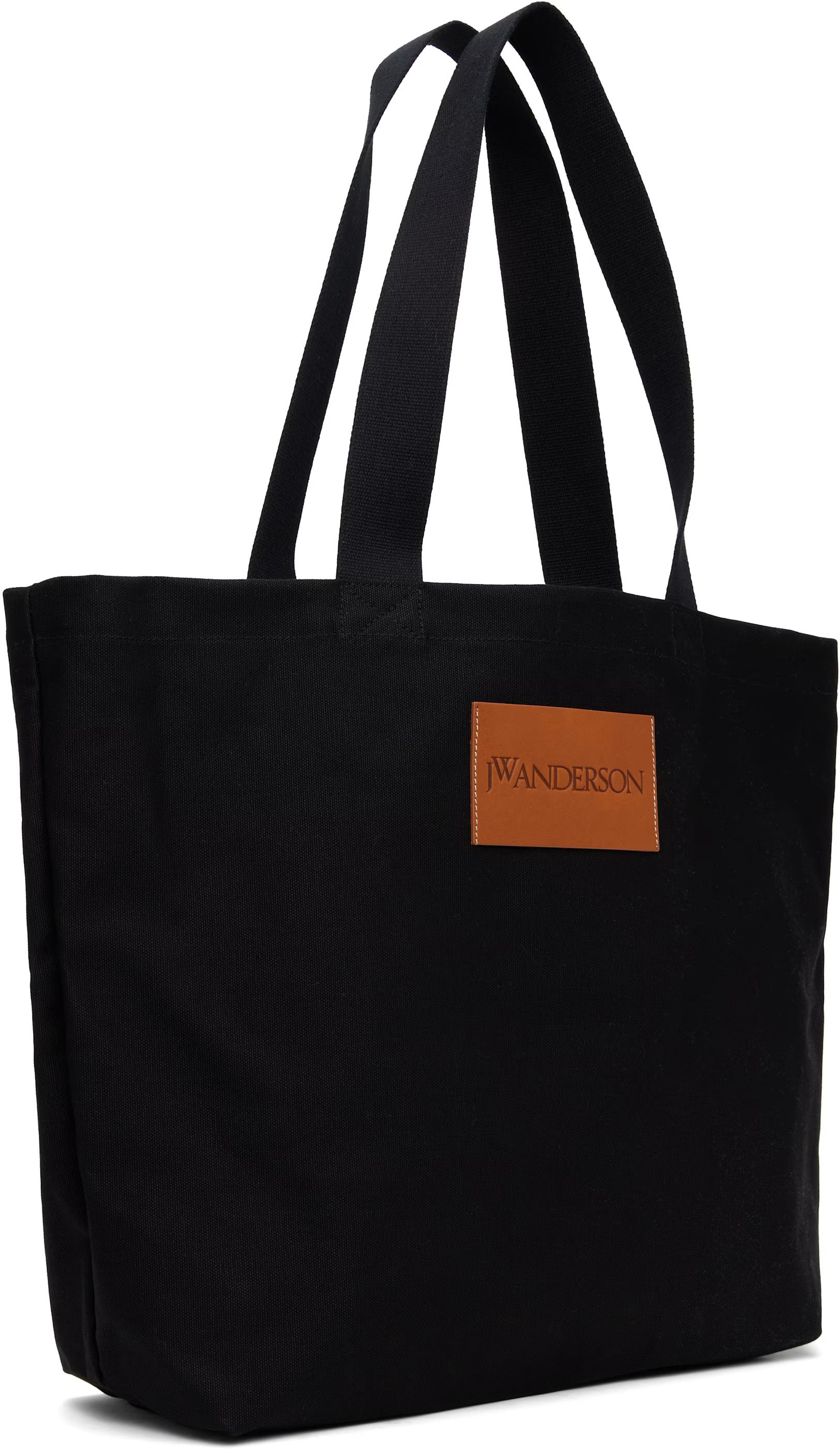 JW Anderson JW Anderson Black Canvas Tote Size ONE SIZE - 3 Thumbnail