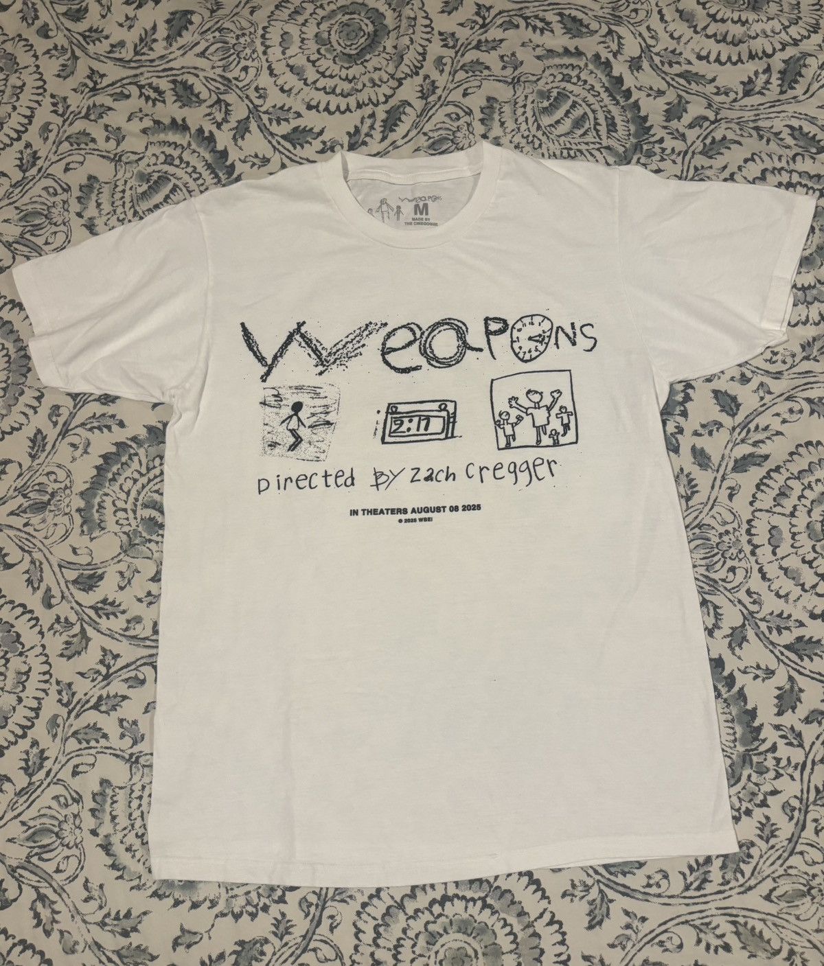 The Cinegogue RARE Weapons Movie Promo T-Shirt White Size Medium Size US M / EU 48-50 / 2 - 1 Thumbnail