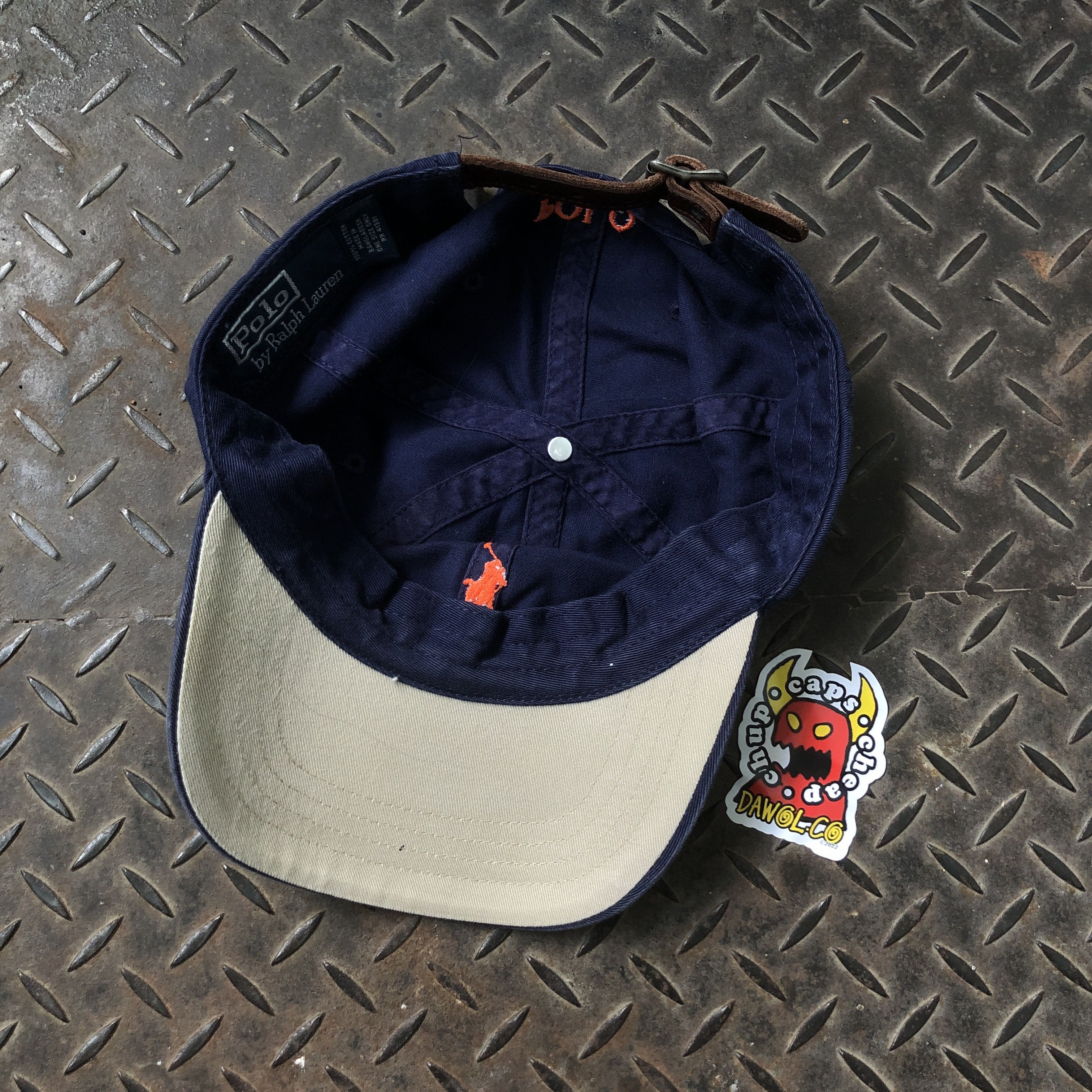 Polo Ralph Lauren Polo Ralph Lauren Navy Sunfaded Hat Size ONE SIZE - 6 Thumbnail