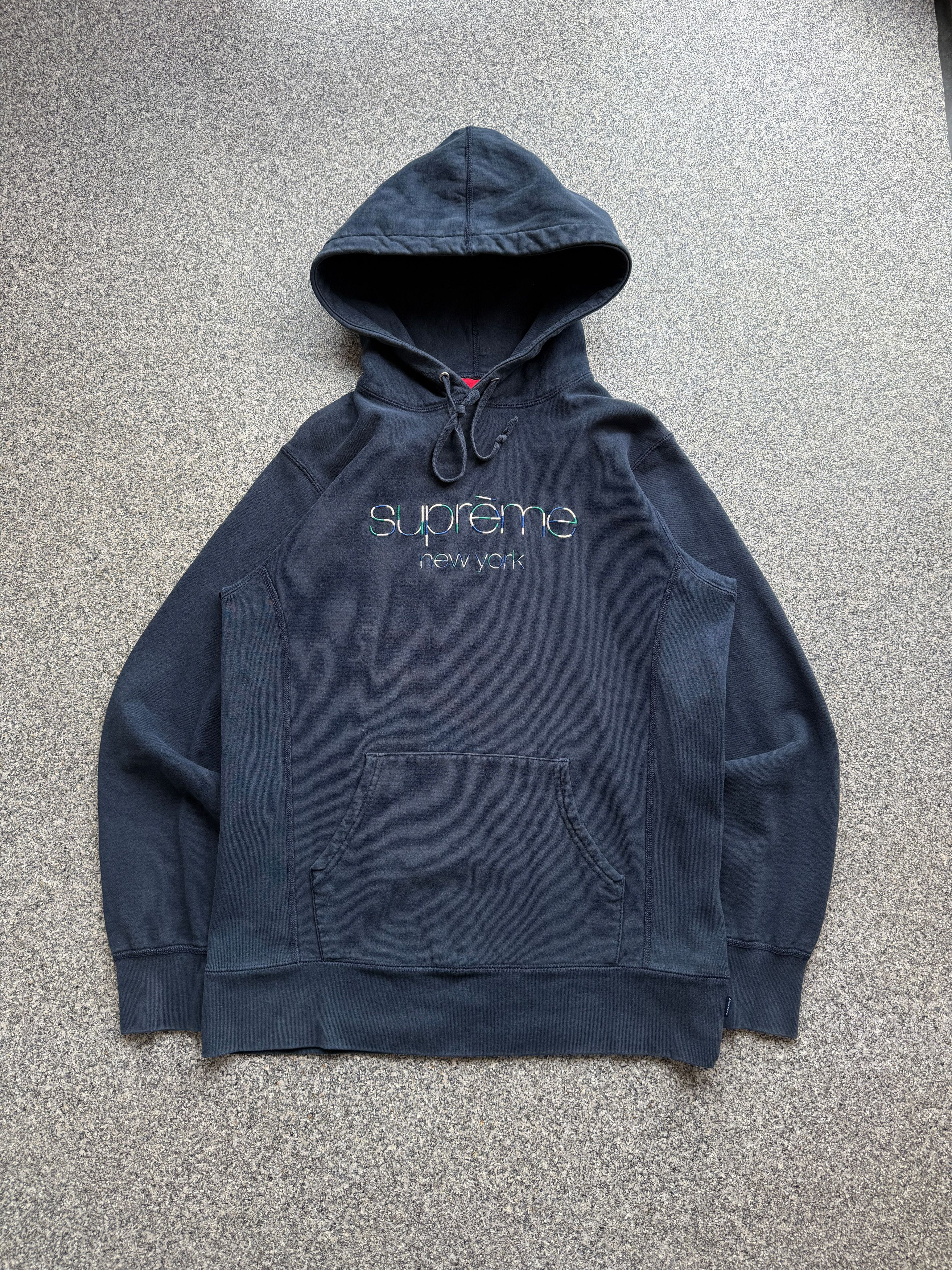 Supreme Supreme Multicolor Classic Logo Hoodie | Grailed