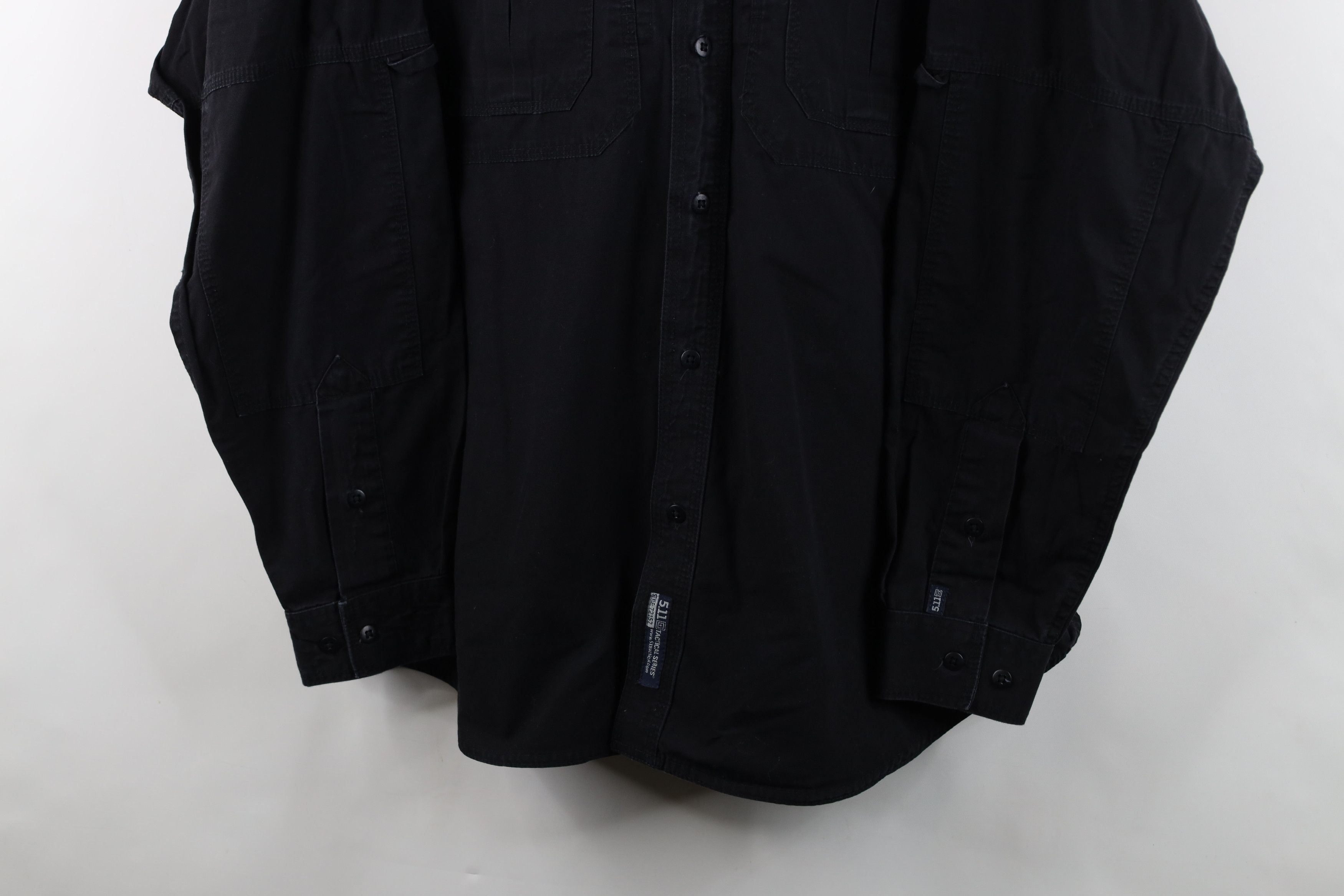 Vintage 5.11 Tactical Series Heavyweight Collared Button Shirt Size US XL / EU 56 / 4 - 3 Thumbnail