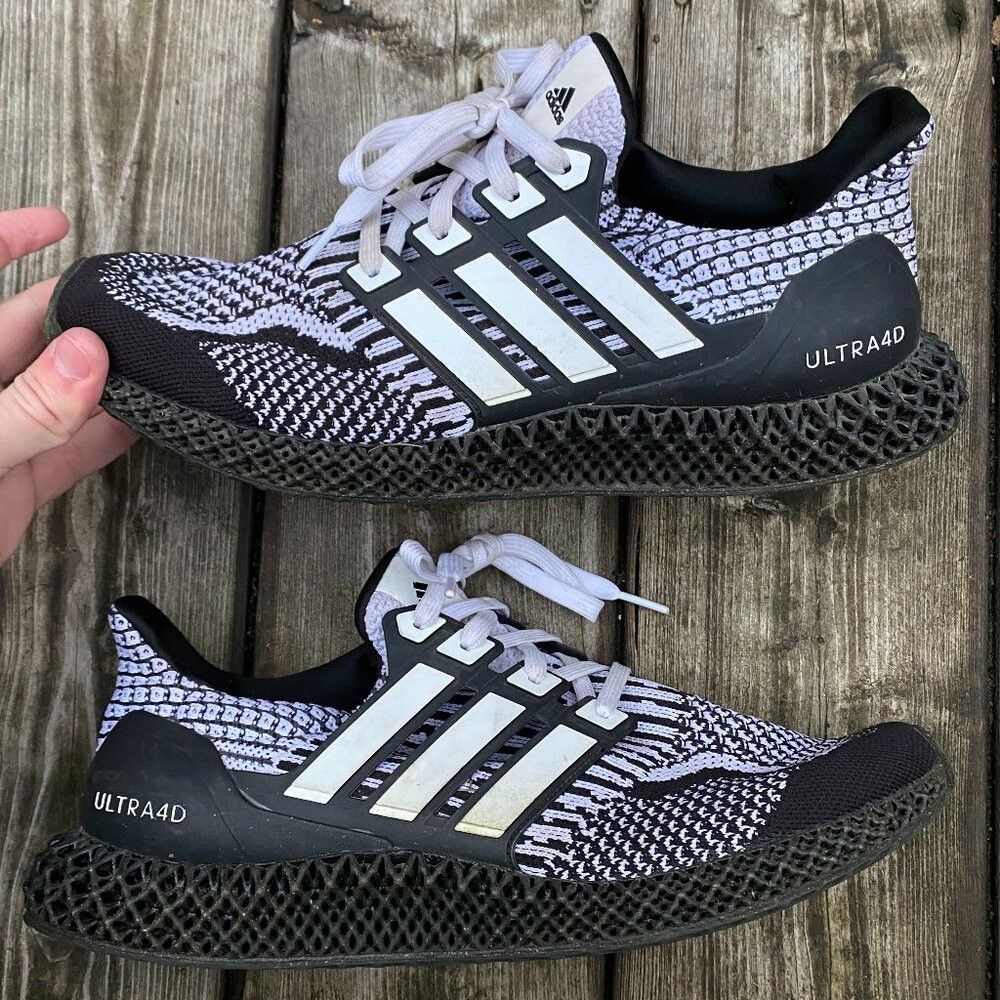 Adidas 2020 Adidas Ultra 4D Cookies and Cream Ultraboost Size 10.5 Size US 10.5 / EU 43-44 - 1 Thumbnail