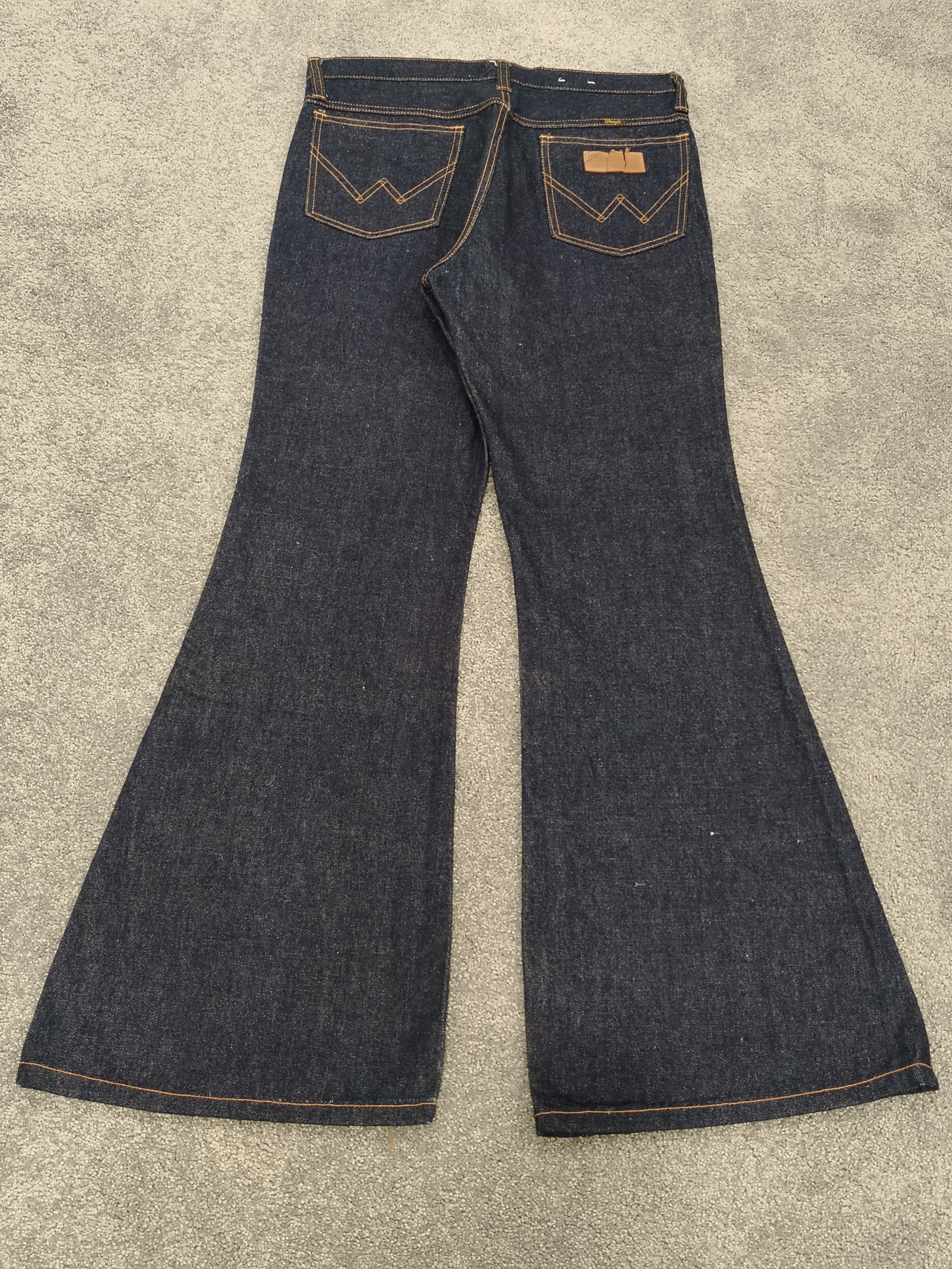 Japanese Brand Bootcut Flare Jeans Wrangler Vintage Size US 33 - 17 Thumbnail