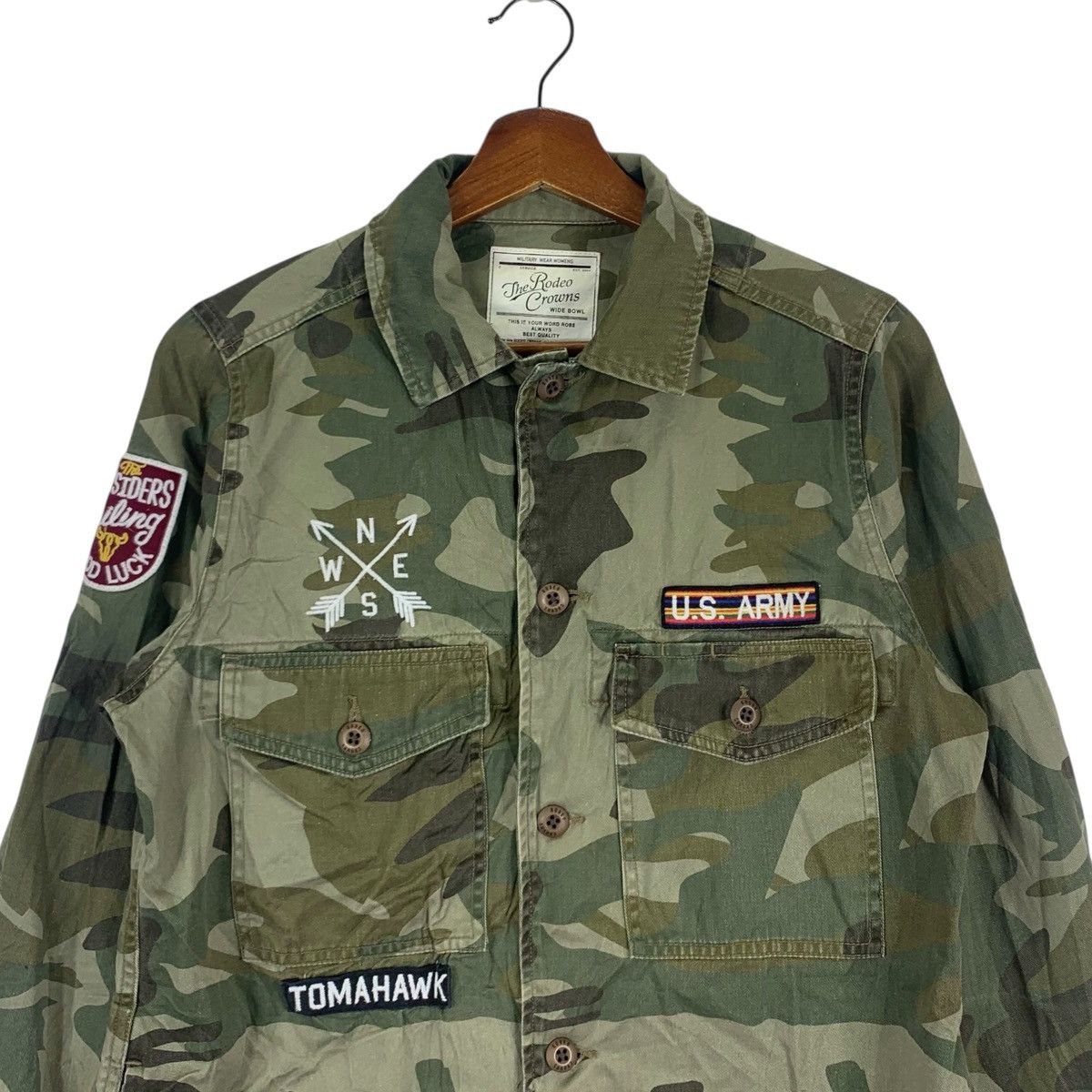 Japanese Brand × Vintage Vintage The Rodeo Crowns Women Military Jacket Size S / US 4 / IT 40 - 2 Thumbnail