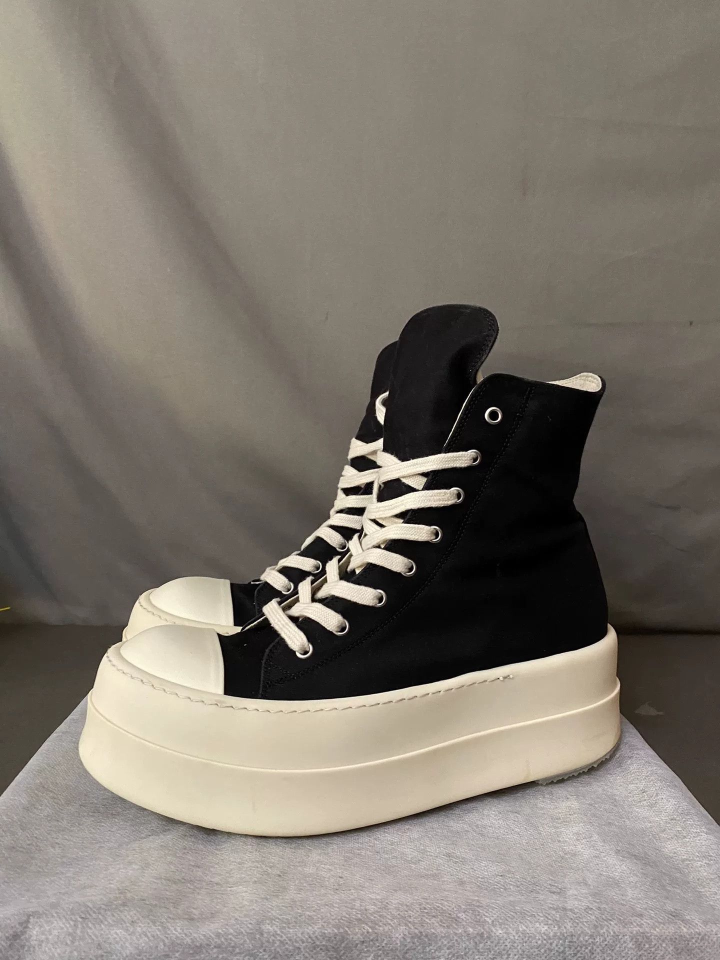 Rick Owens Rick Owens Drkshdw High-Top Thick Sole Sneakers Size US 10 / EU 43 - 1 Thumbnail
