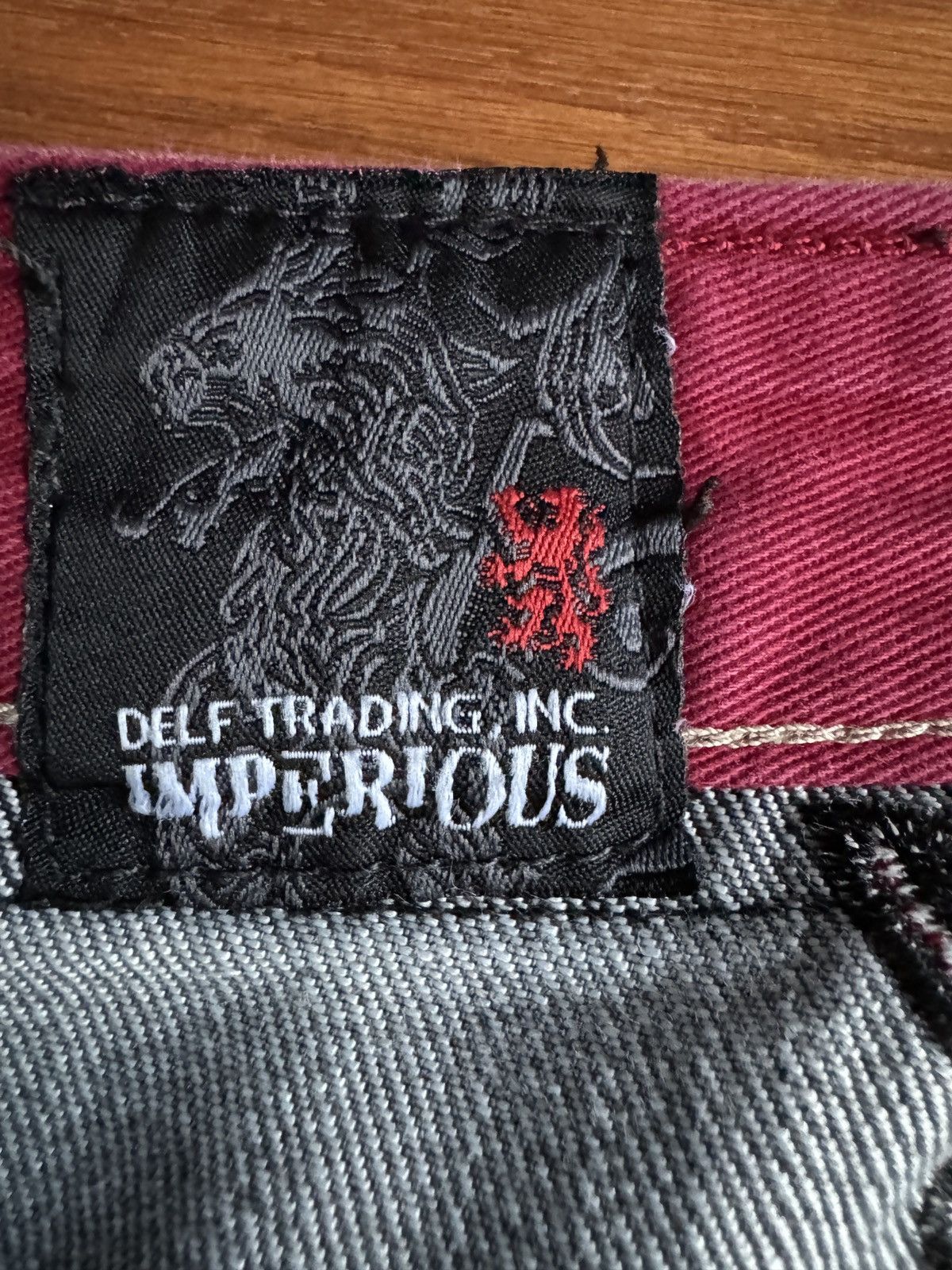 Vintage Rare Imperious Delf Trading Jeans Size US 38 / EU 54 - 8 Thumbnail