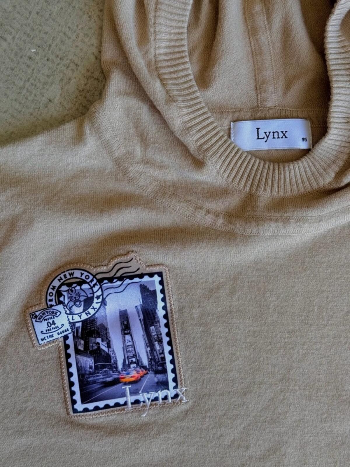 Robyn Lynch Lynx / Hooded Knit Sweater / Beige Tan Size S / US 4 / IT 40 - 6 Thumbnail