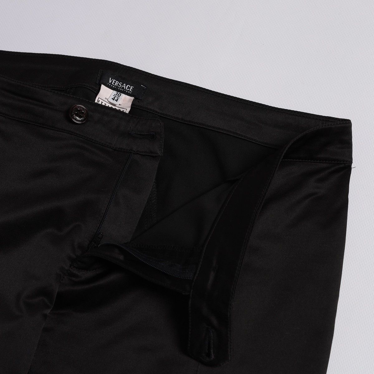 Versace Jeans Couture Versace Jeans Couture Nylon Vintage Pants Trousers Black Size 30" / US 8 / IT 44 - 7 Thumbnail